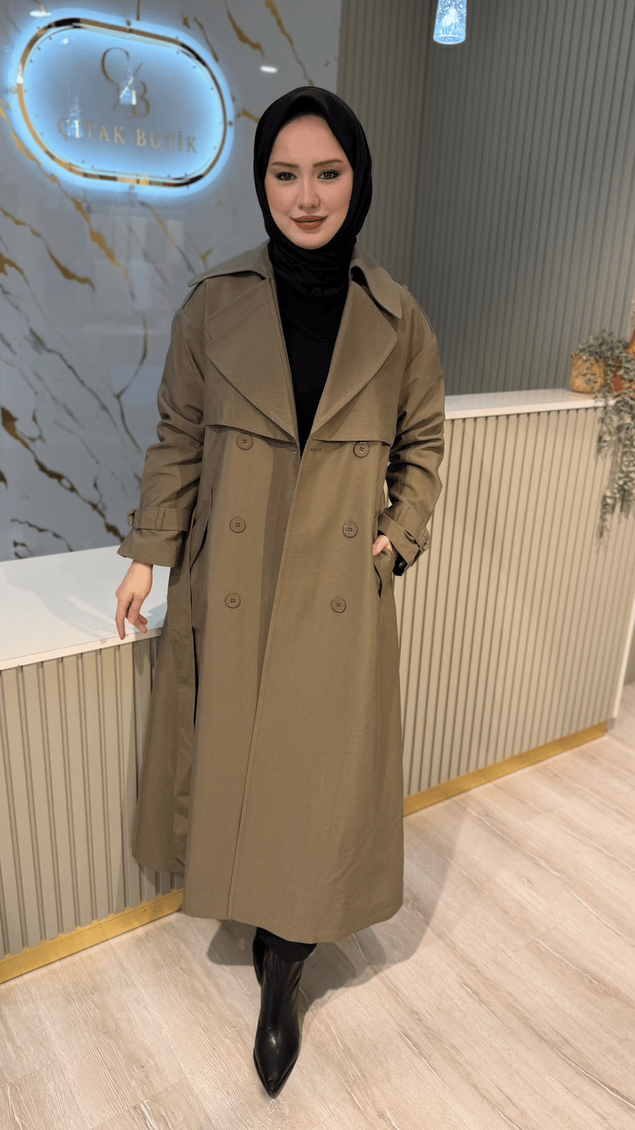 MASSİMO DONNA 843 TRENÇKOT - VİZON