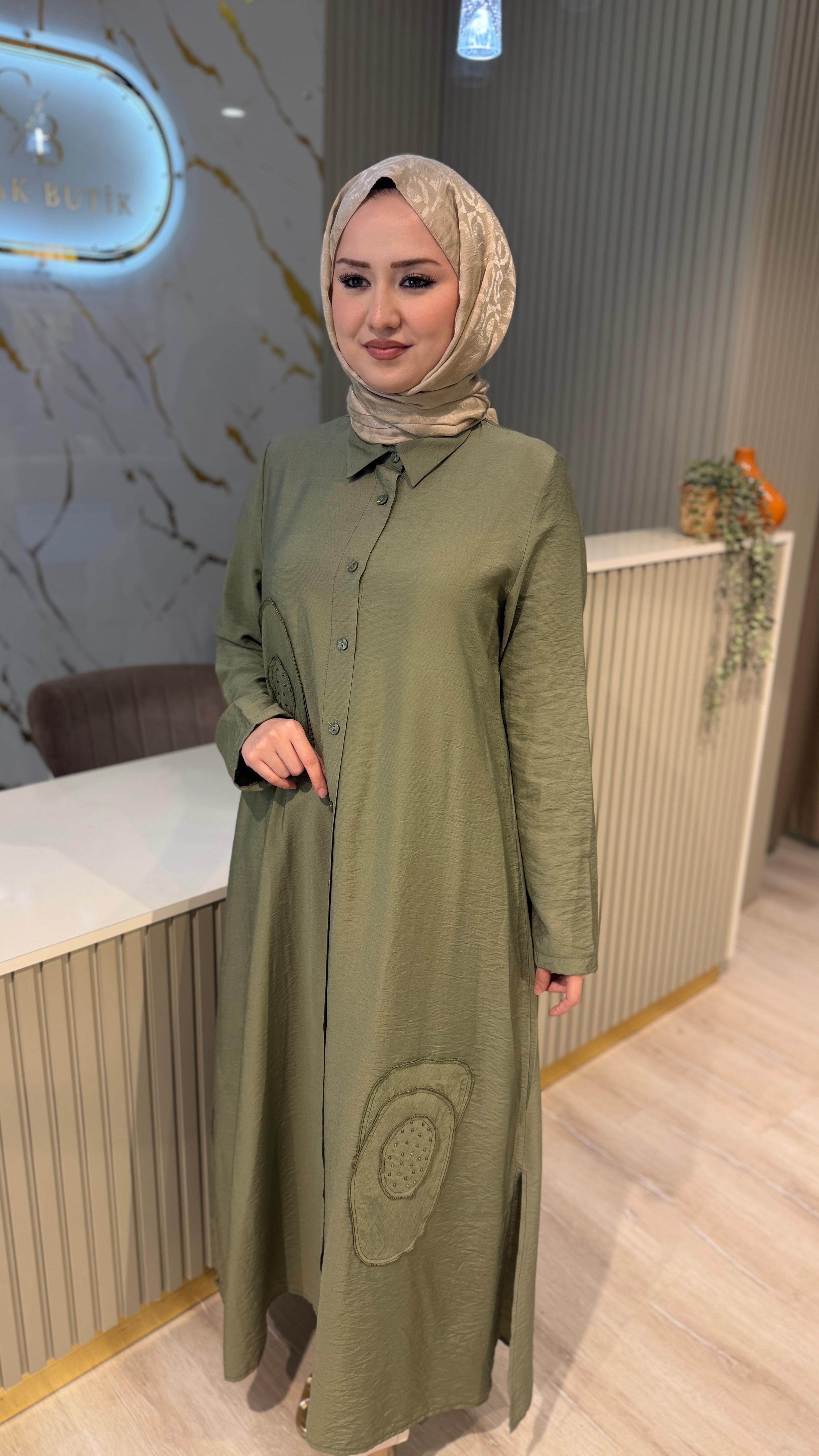 MİCCA 261572 GÖMLEK KAP- HAKİ