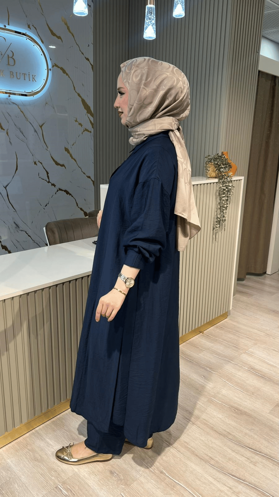 MİCCA 261575  TASARIM  TAKIM- LACİVERT
