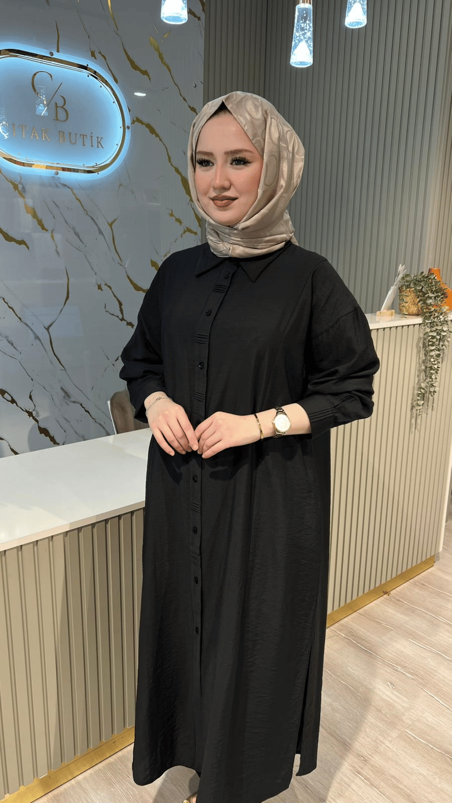 MİCCA 261575  TASARIM  TAKIM- SİYAH