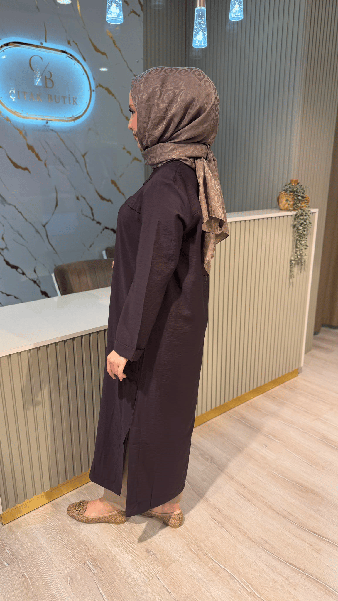 MİCCA 261593 KAP - KAHVERENGİ