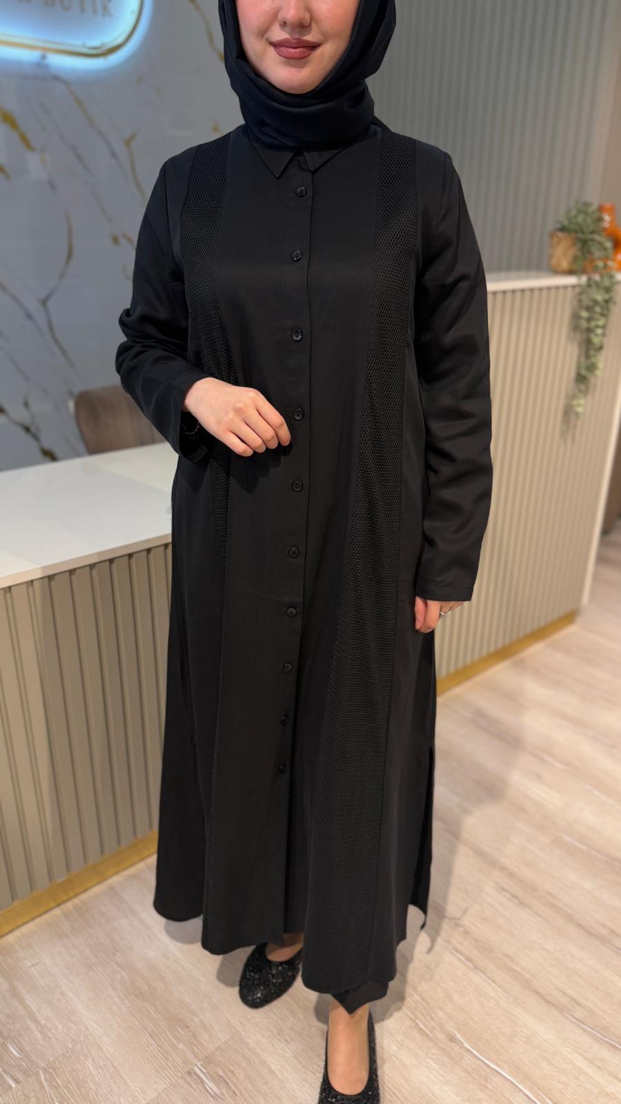 MİCCA 261598 FİLE DETAY KAP -SİYAH