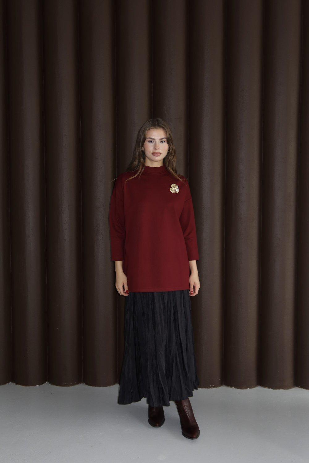 MRW 1548 VEGA TUNİK - BORDO
