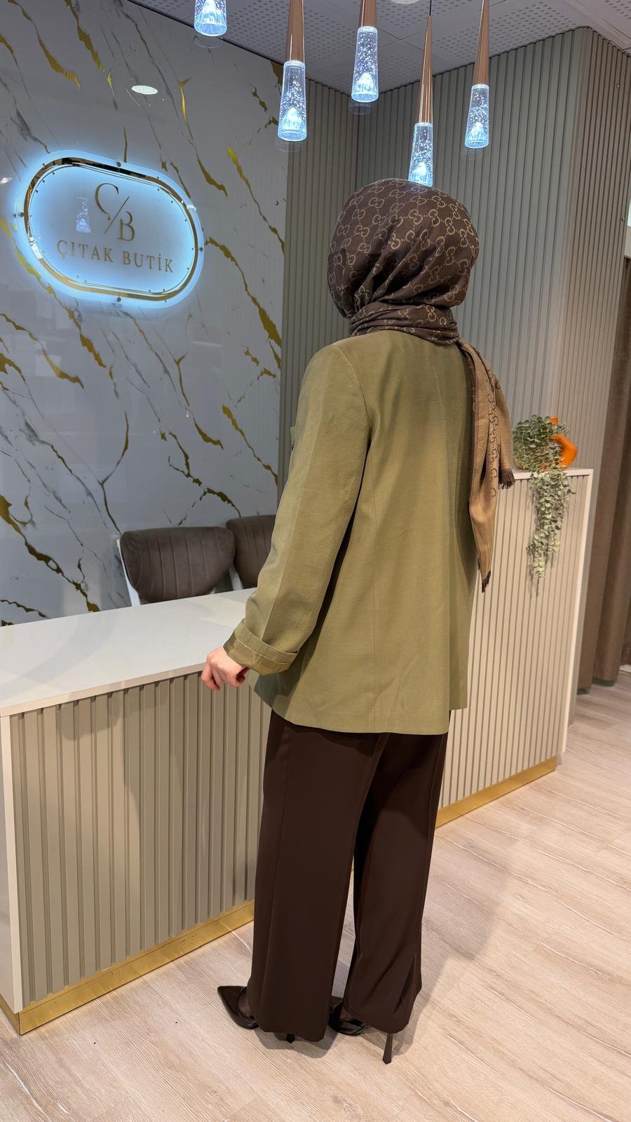 MRW 1806 BLAZER CEKET-YEŞİL