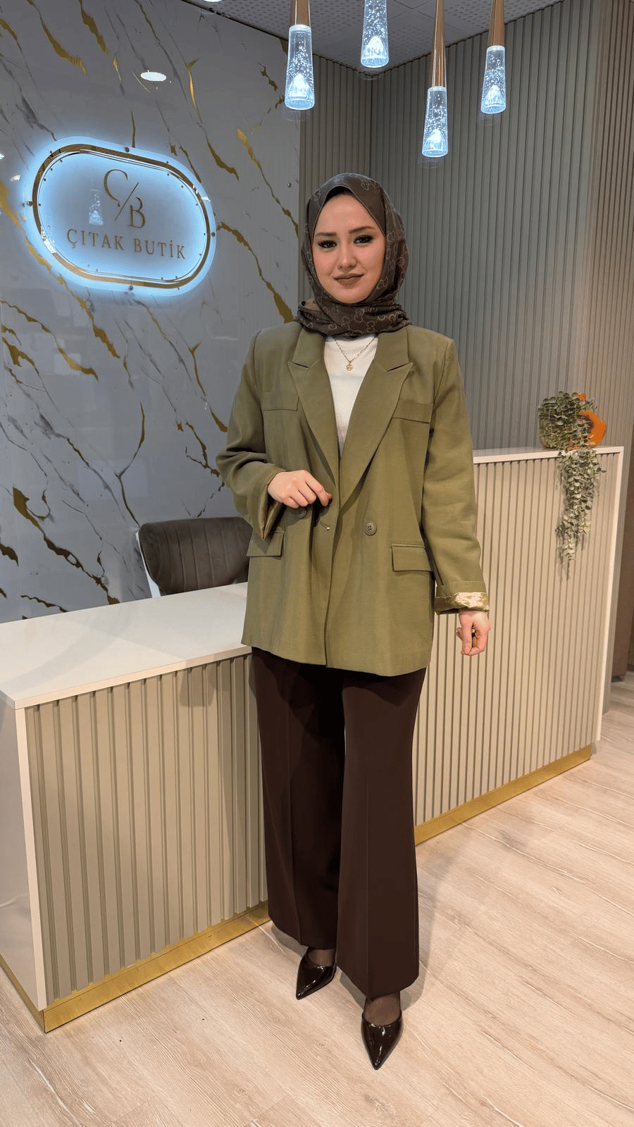 MRW 1806 BLAZER CEKET-YEŞİL