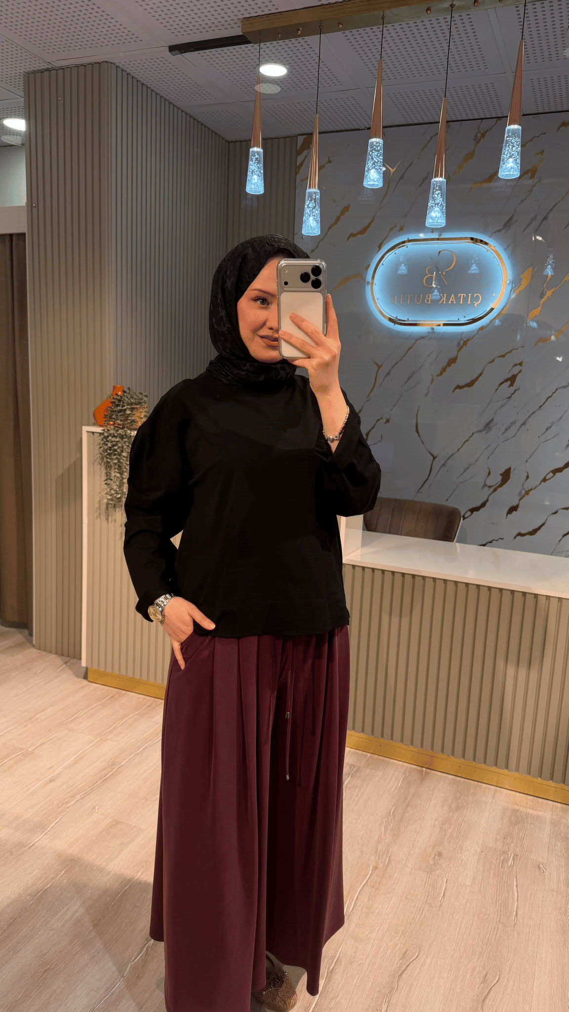 MRW 1838 COMFY PENYE TUNİK - SİYAH