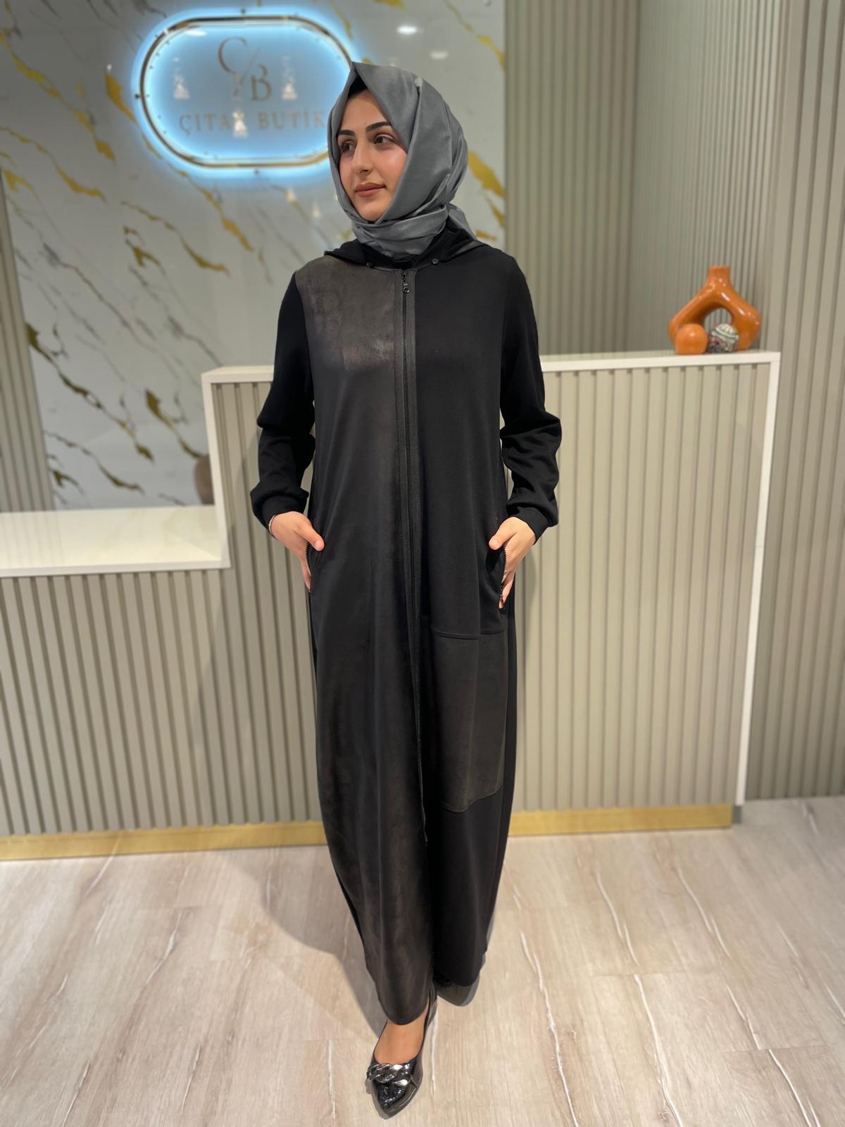 NURCAN ÇETİN 16915 FERACE-SİYAH
