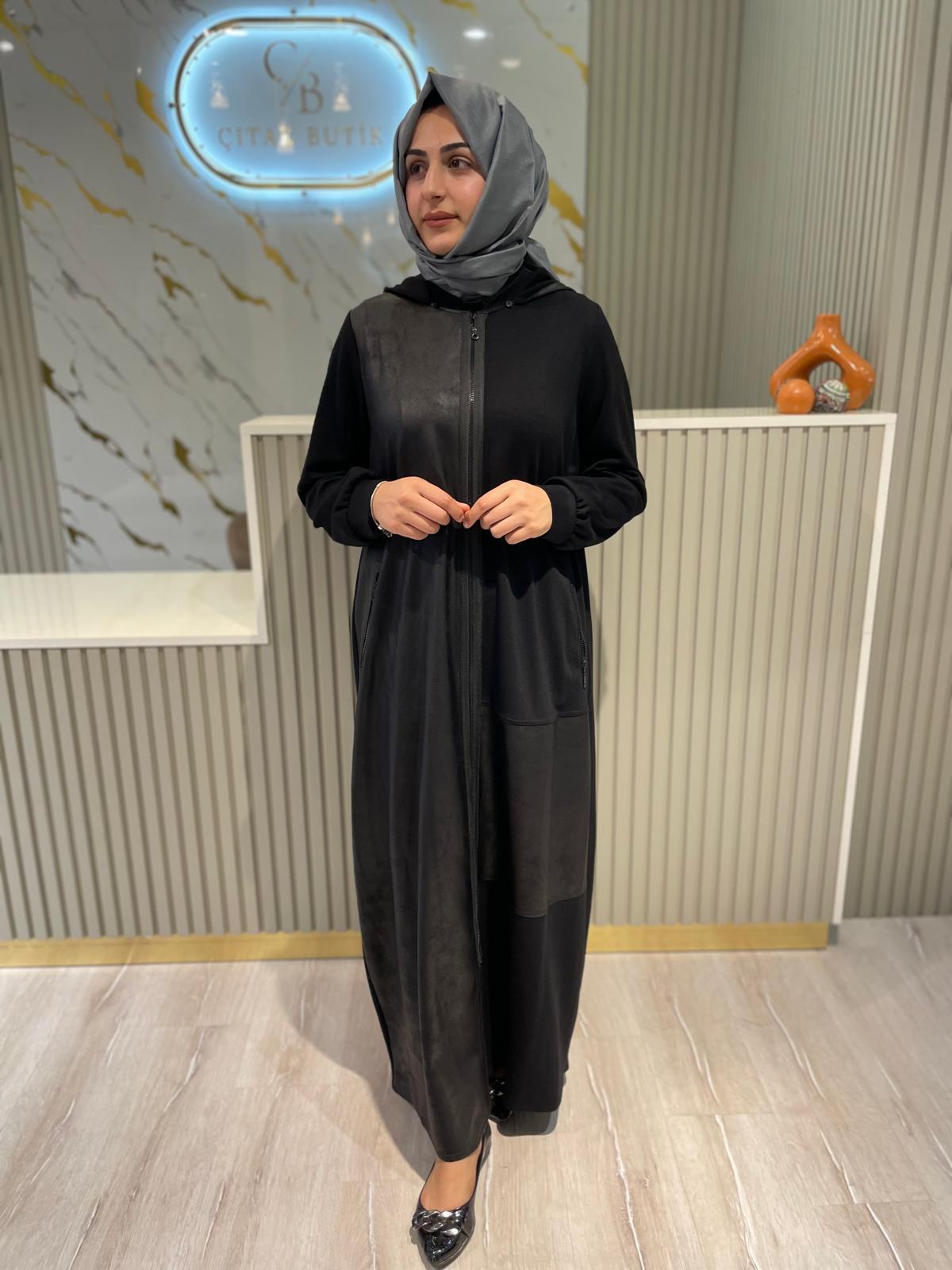 NURCAN ÇETİN 16915 FERACE-SİYAH