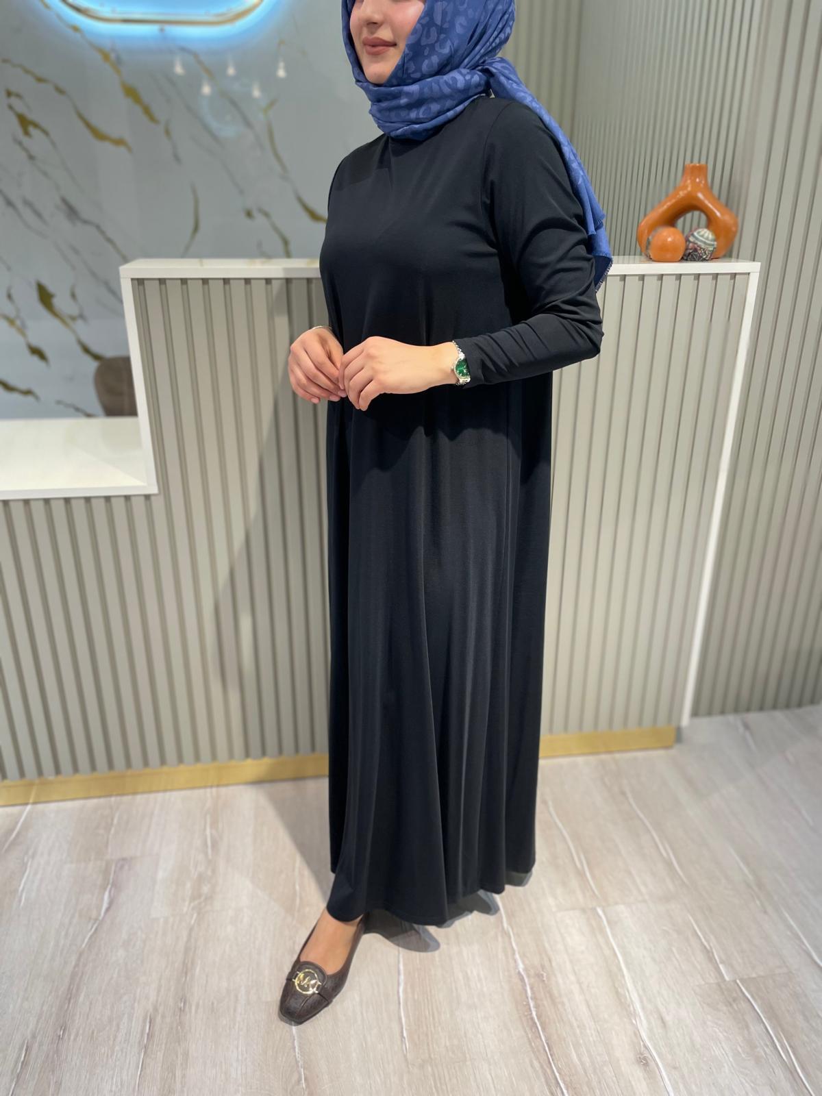 NURCAN ÇETİN 241277 ELBİSE-SİYAH