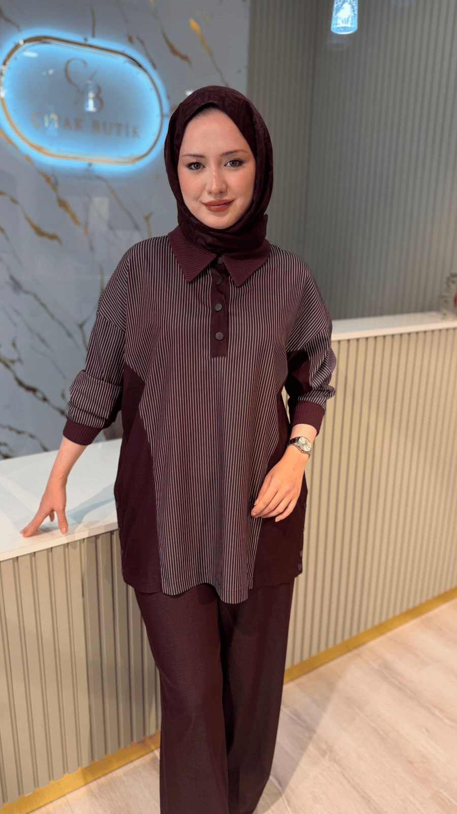 NUSS 01040 ÇİZGİ DETAY TAKIM - MÜRDÜM