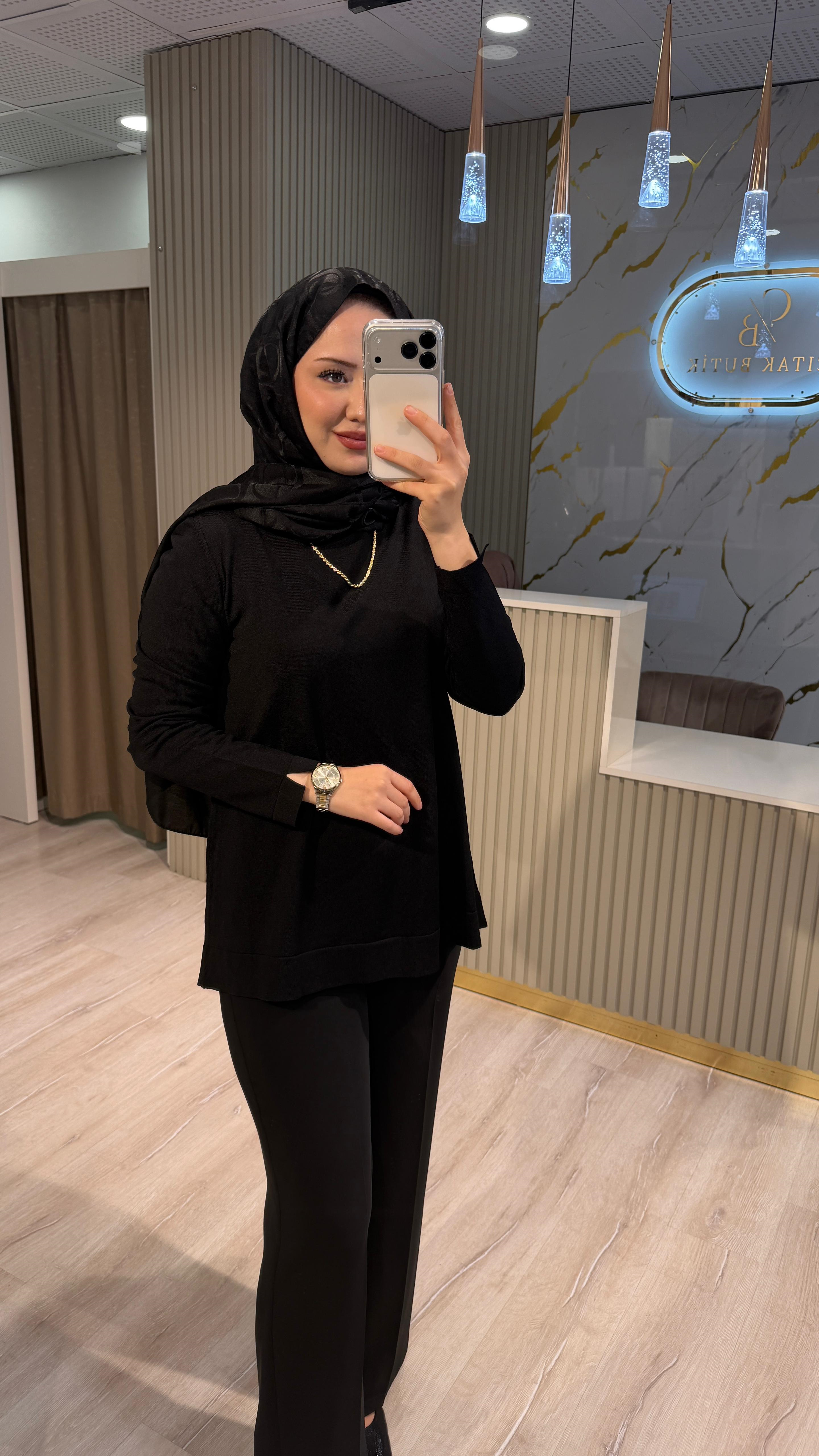 NUSS 0902 TUNİK - SİYAH