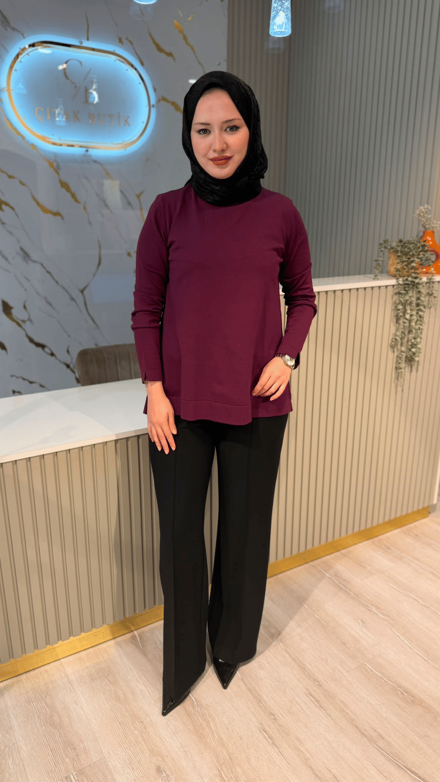 NUSS 0902 TUNİK - VİŞNE