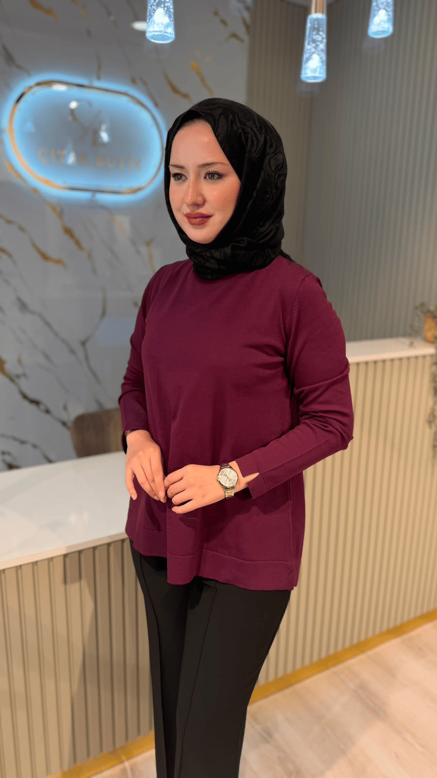 NUSS 0902 TUNİK - VİŞNE
