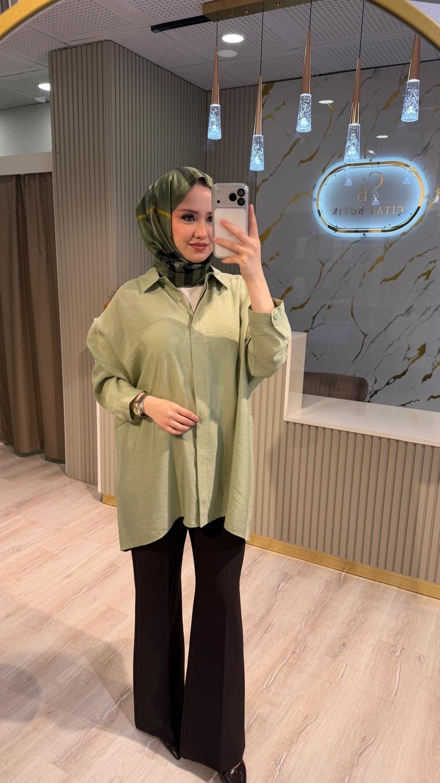 NUSS 3001 BASİC GÖMLEK-MENTA