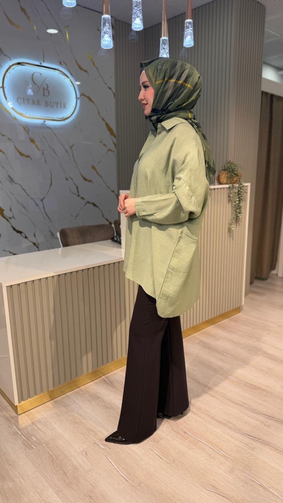 NUSS 3001 BASİC GÖMLEK-MENTA