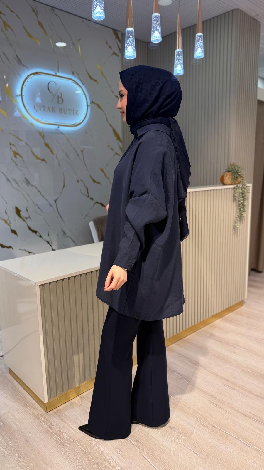 NUSS 3001 BASİC GÖMLEK-NAVY
