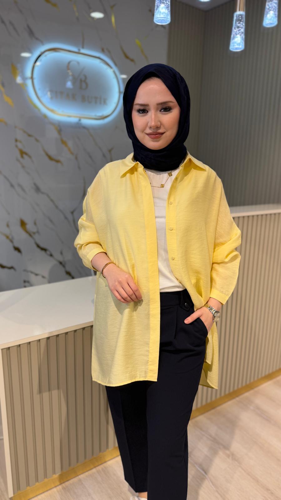 NUSS 3001 BASİC GÖMLEK - VANİLİN