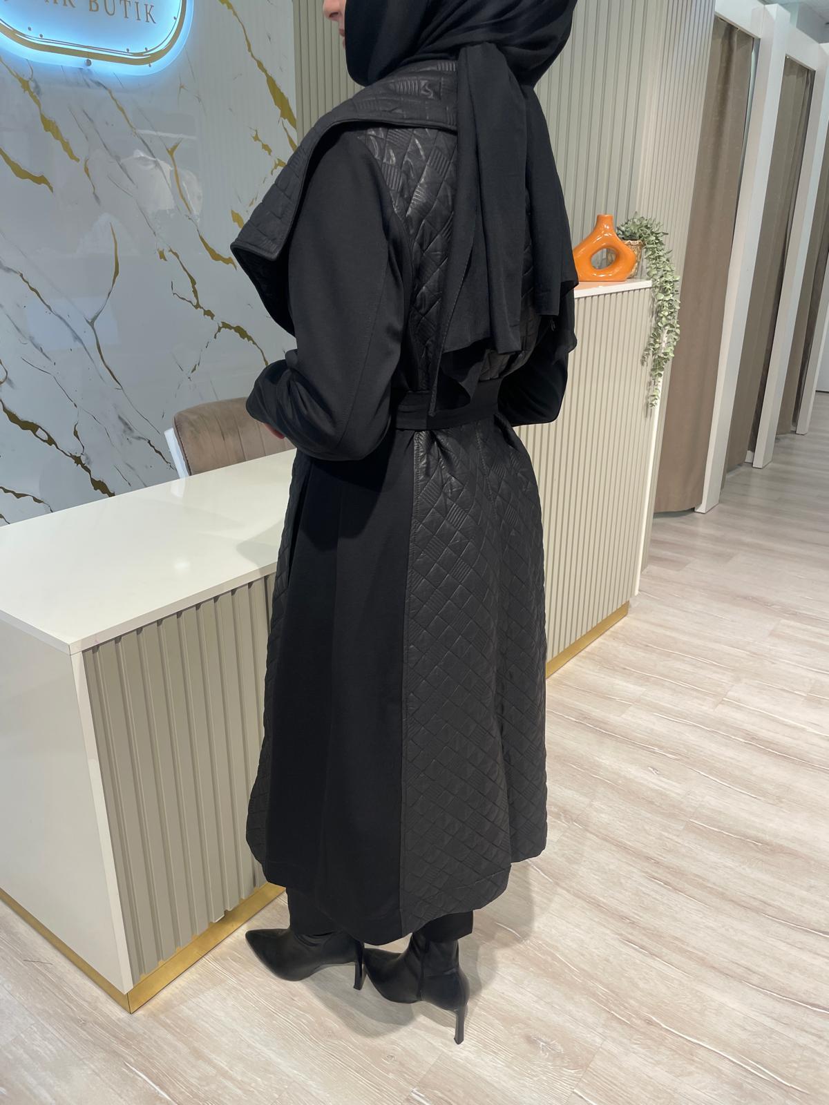 NUSS 6025 KRUVAZE YAKA KAP-SİYAH