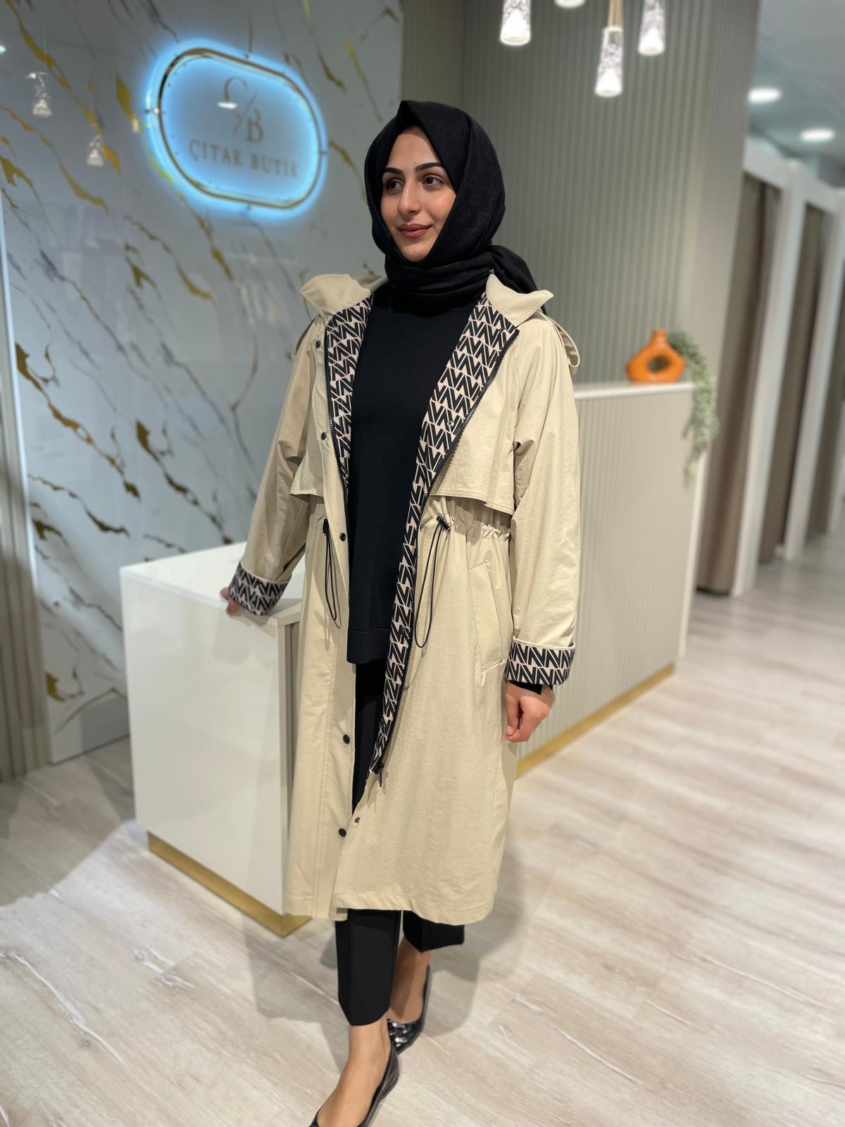 NUSS 6033 TRENÇ-CAMEL