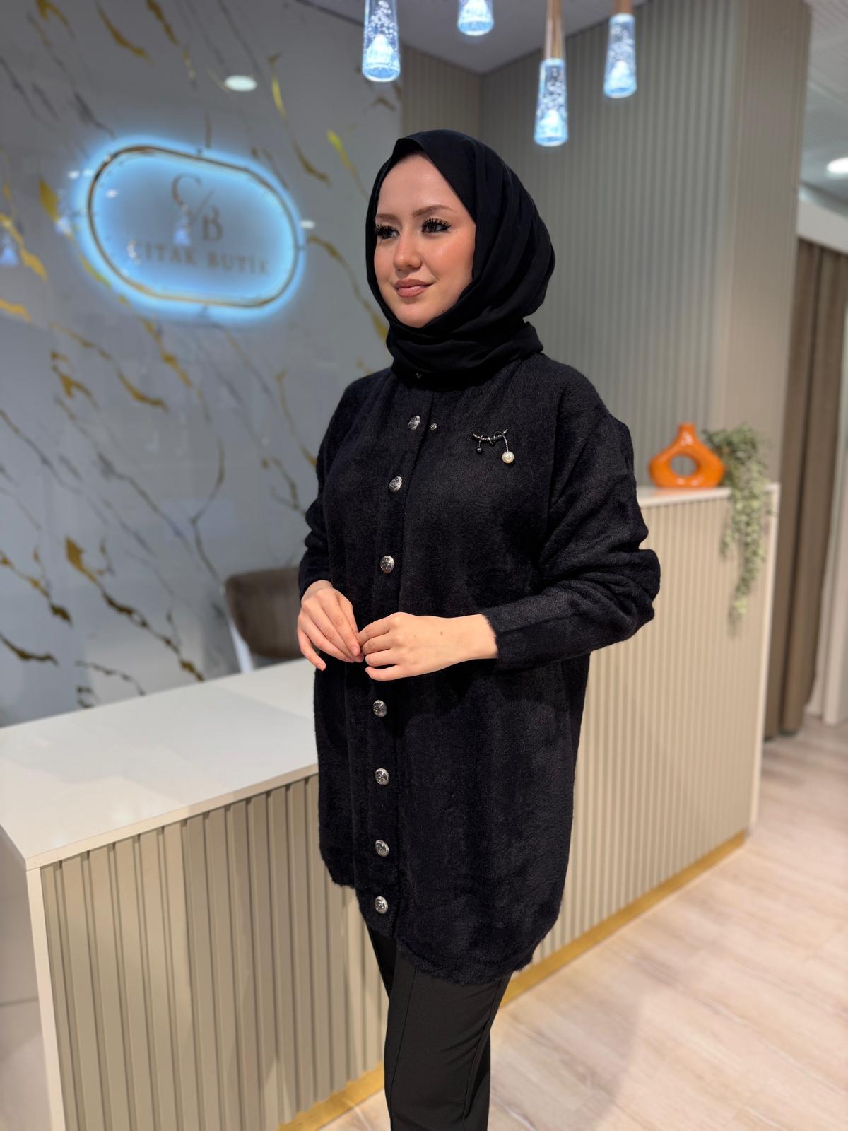 NUSS 7005 ANGORA HIRKA-SİYAH