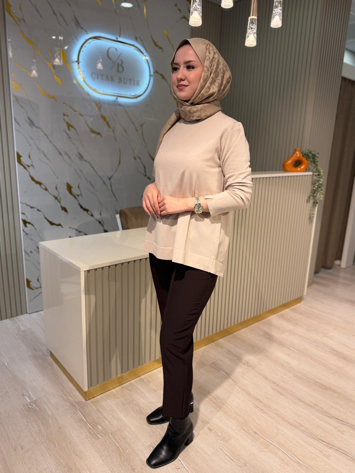 NUSS 902 EVAZE MERSERİZE-BEJ