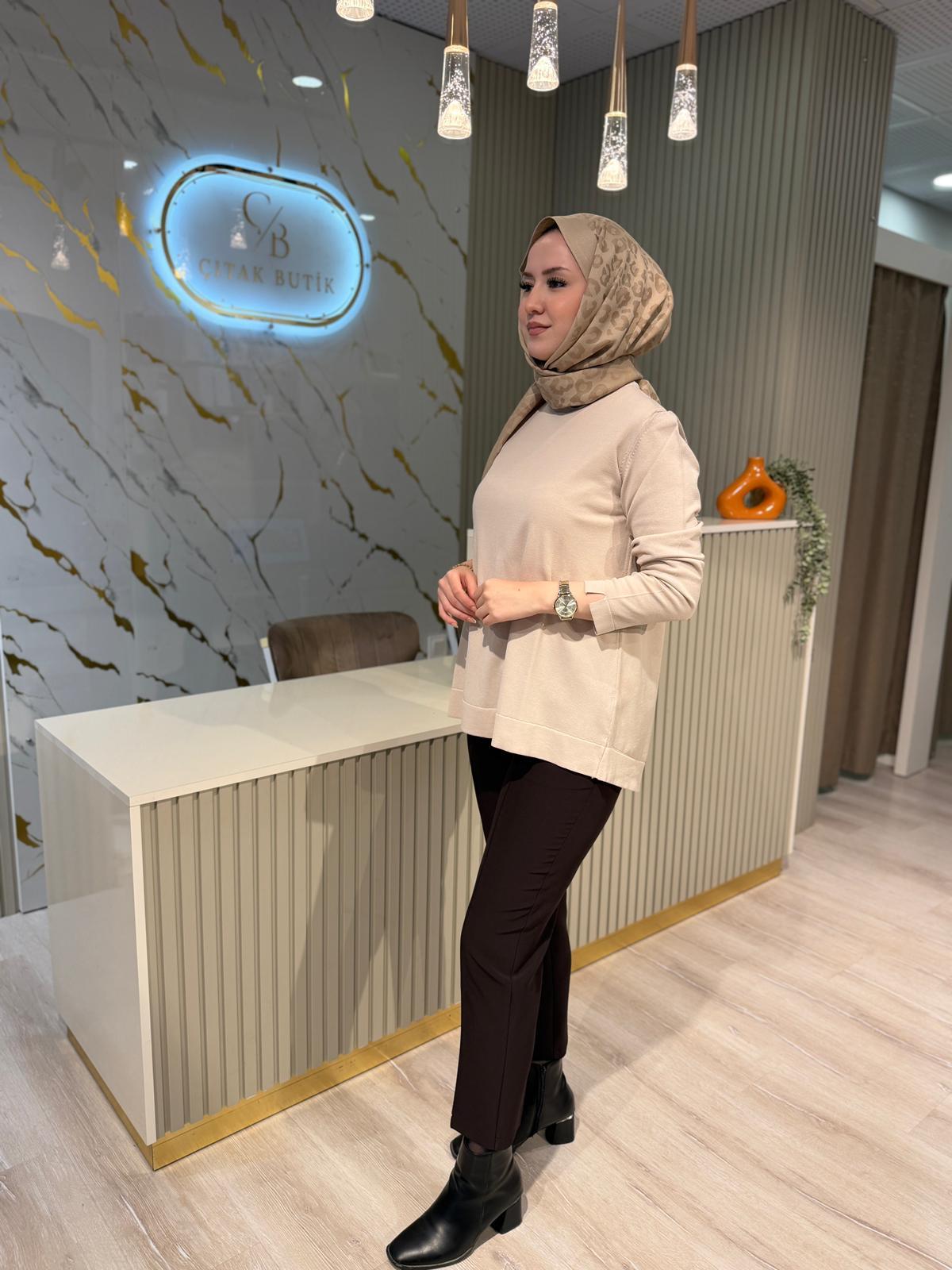 NUSS 902 EVAZE MERSERİZE-BEJ