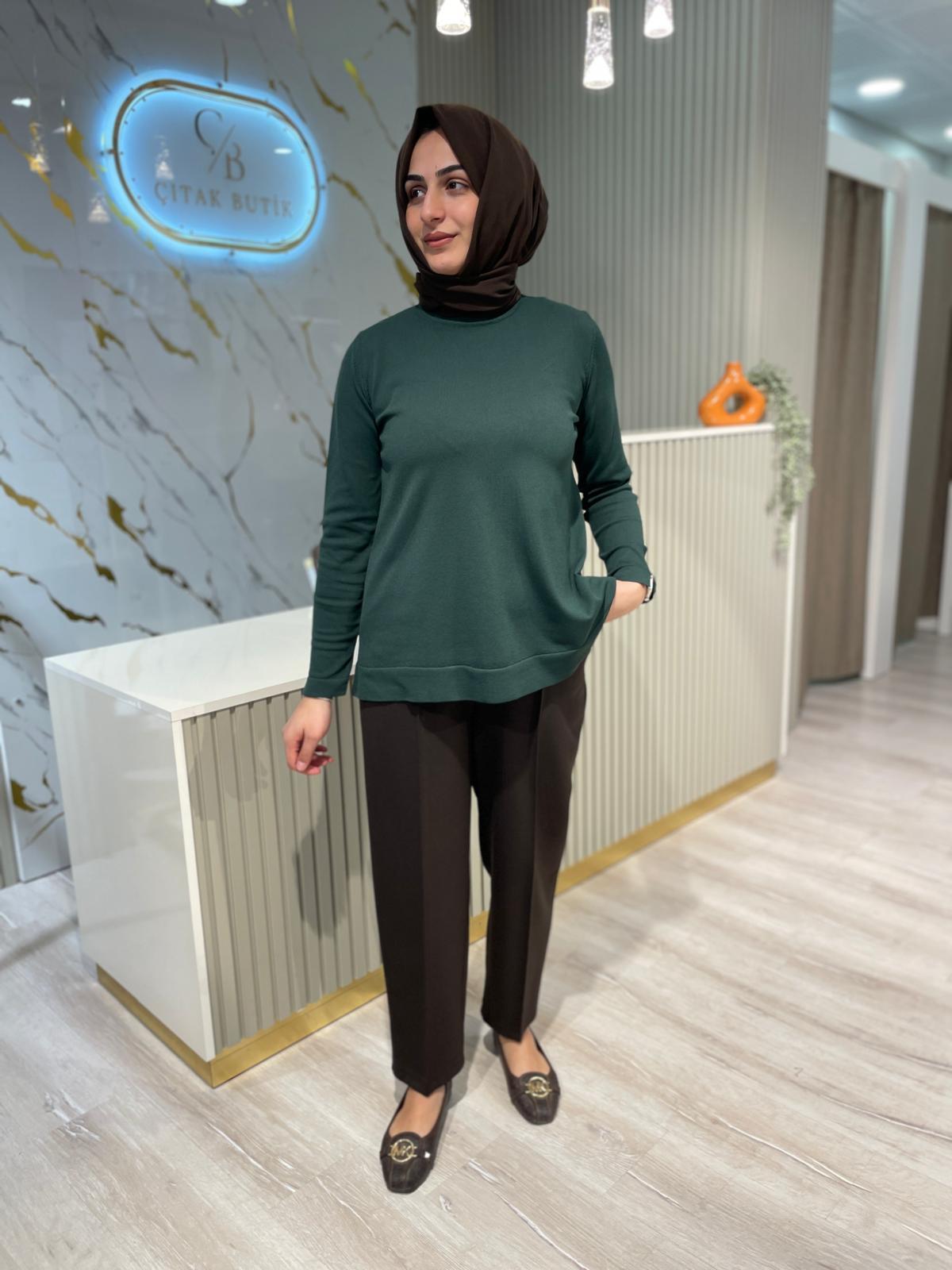 NUSS 902 EVAZE MERSERİZE-ÇAM YEŞİLİ