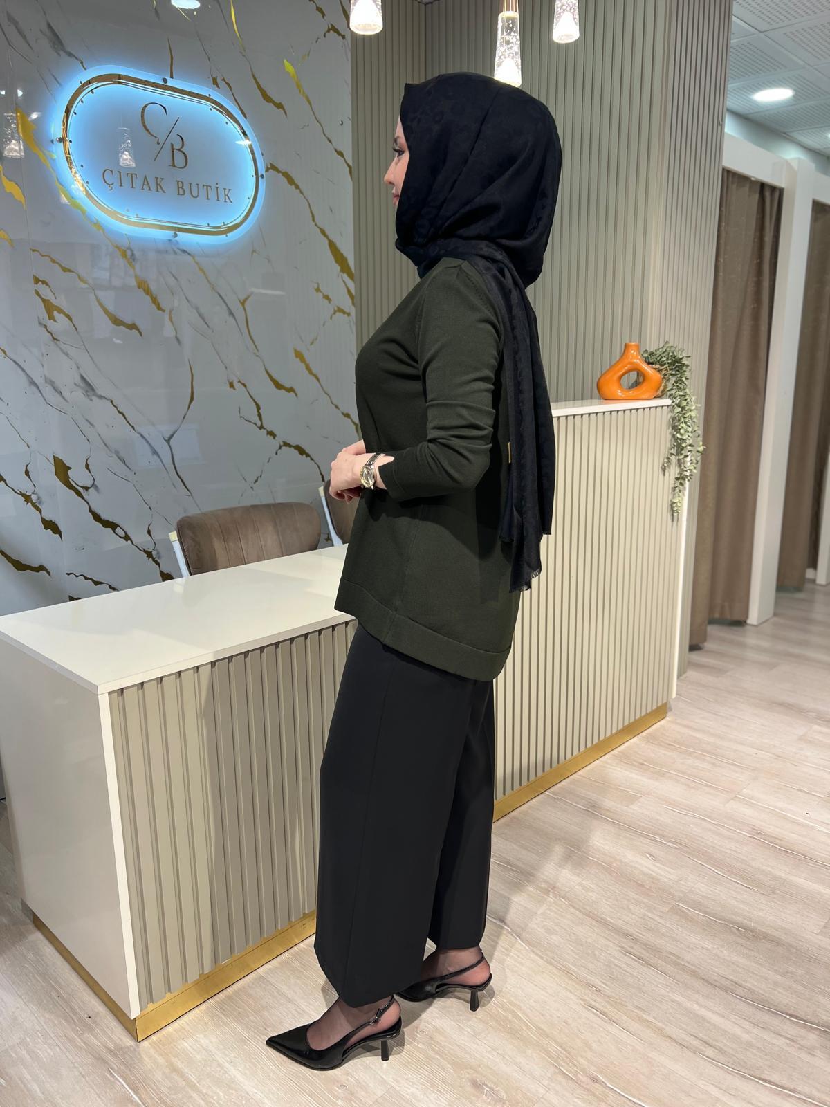 NUSS 902 EVAZE MERSERİZE-HAKİ
