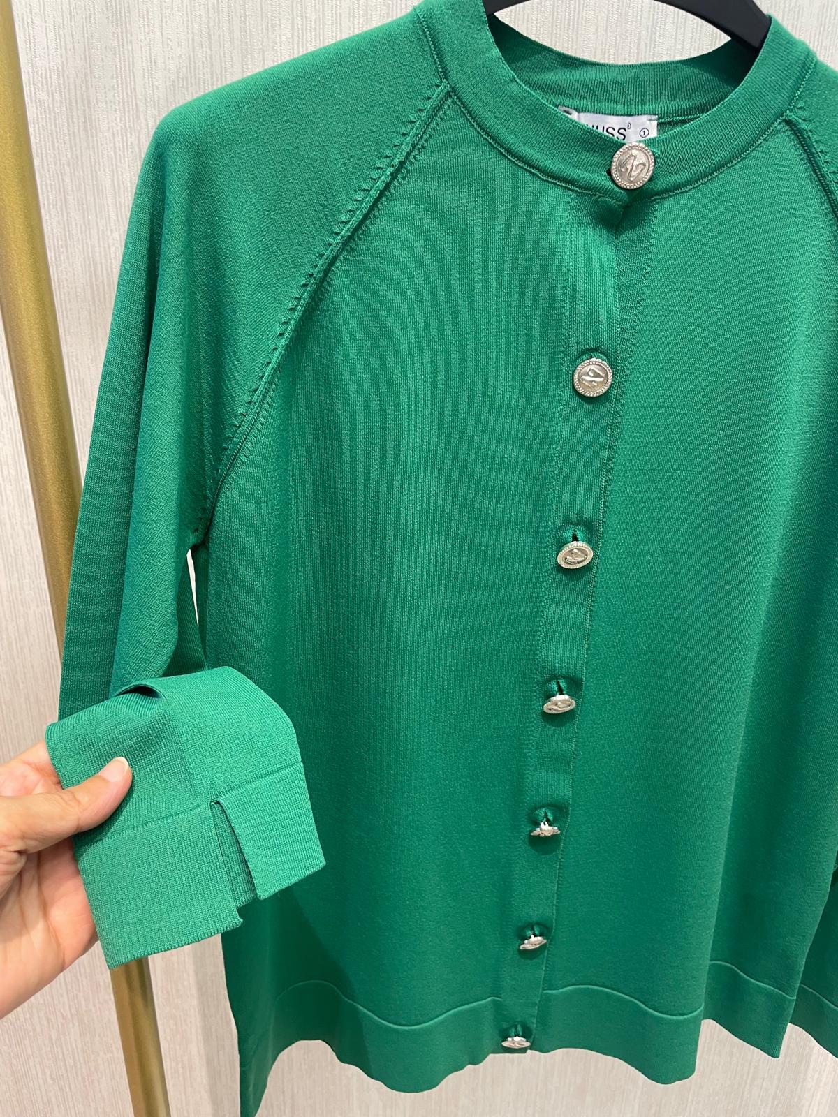 NUSS-Merserize Kısa Hırka-Benetton