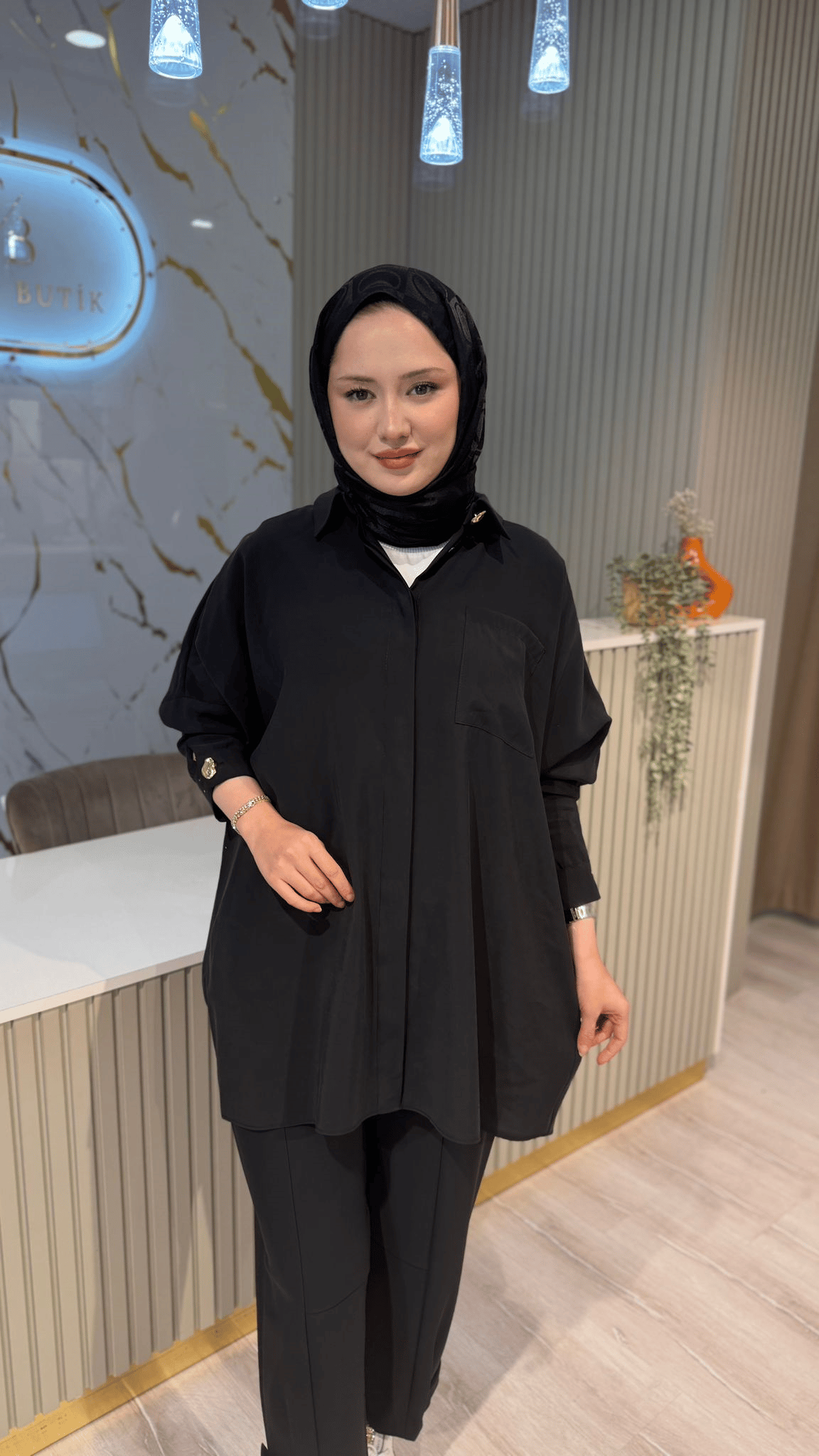 OTTO 3506 GÖMLEK - SİYAH