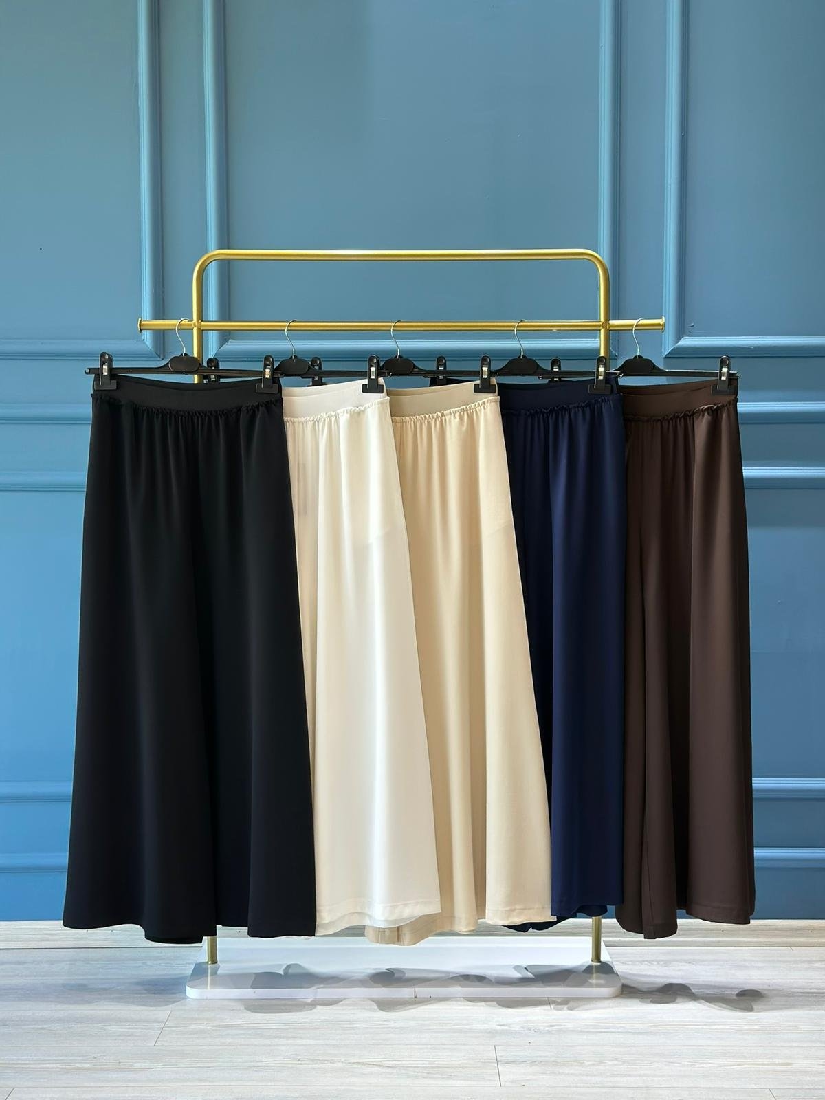 SENTEZ 5561 LOGOS GENİŞ PAÇA PANTALON