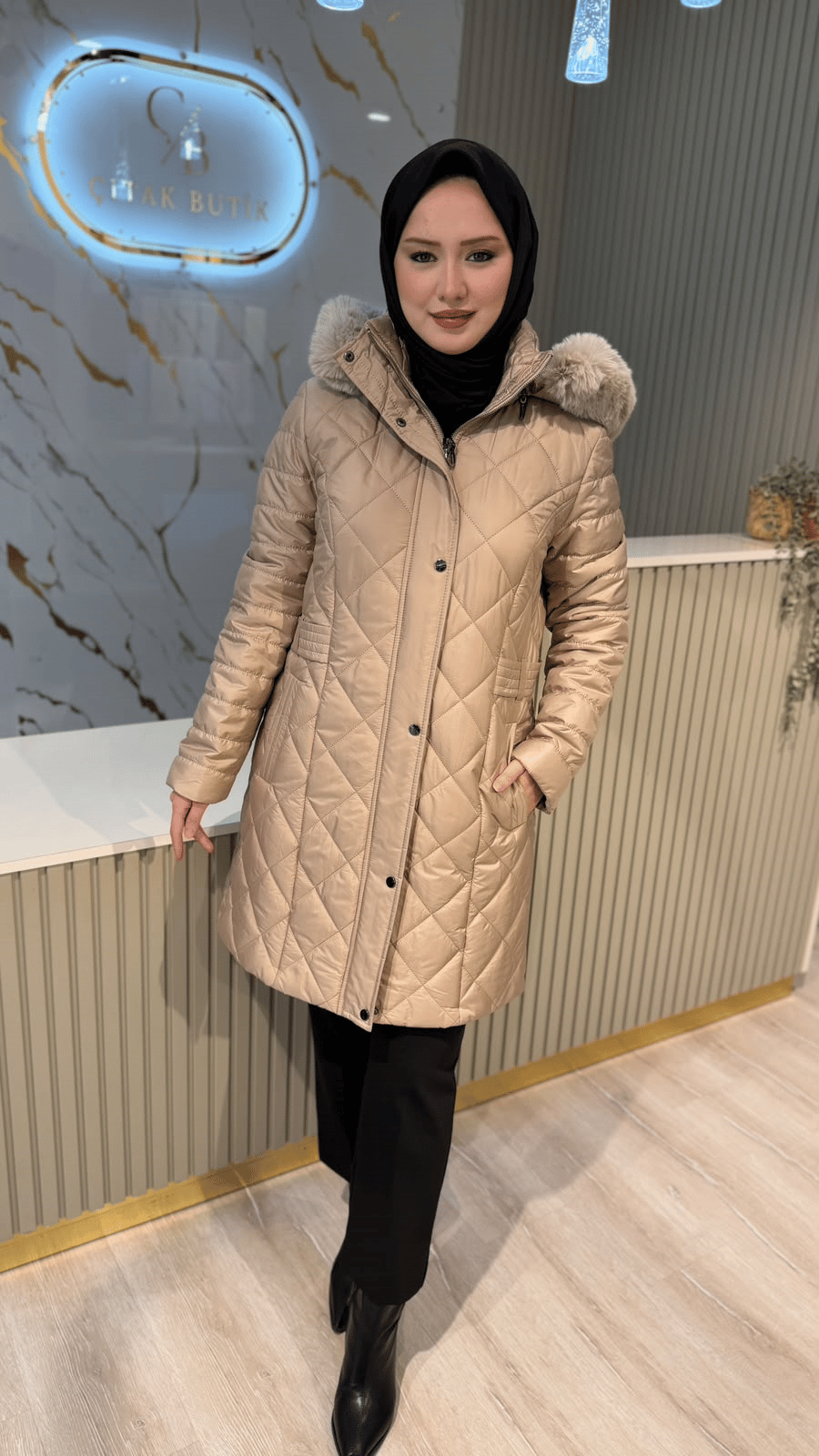 TRENÇ 5510 KABAN - BEJ