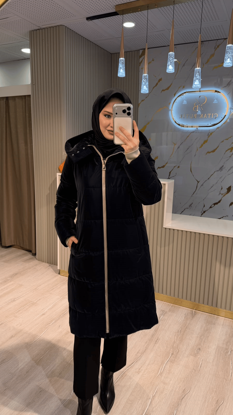 TRENÇ 5755 KABAN - LACİVERT