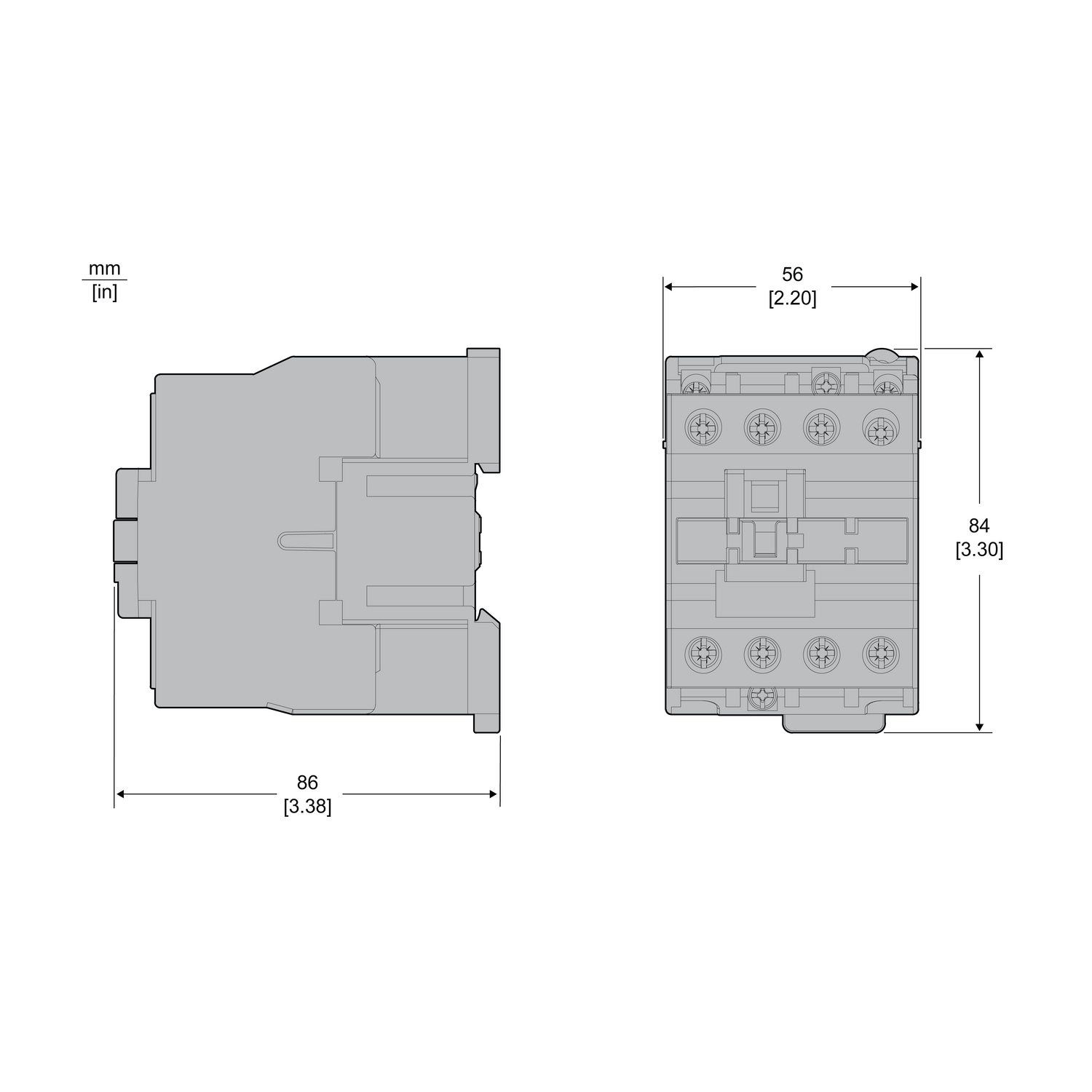 LC1E3210M5SchneiderEasy TeSys Kontaktör 3P 440 V 32A - 220 V AC BOBİN