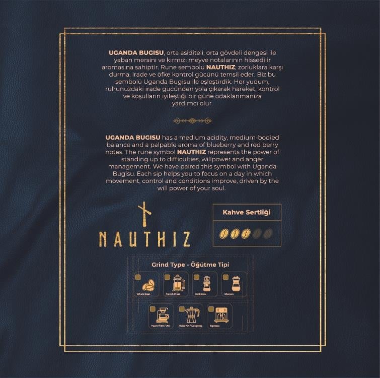 De La Pau Uganda Bugisu Çekirdek Yöresel Kahve 250 Gr