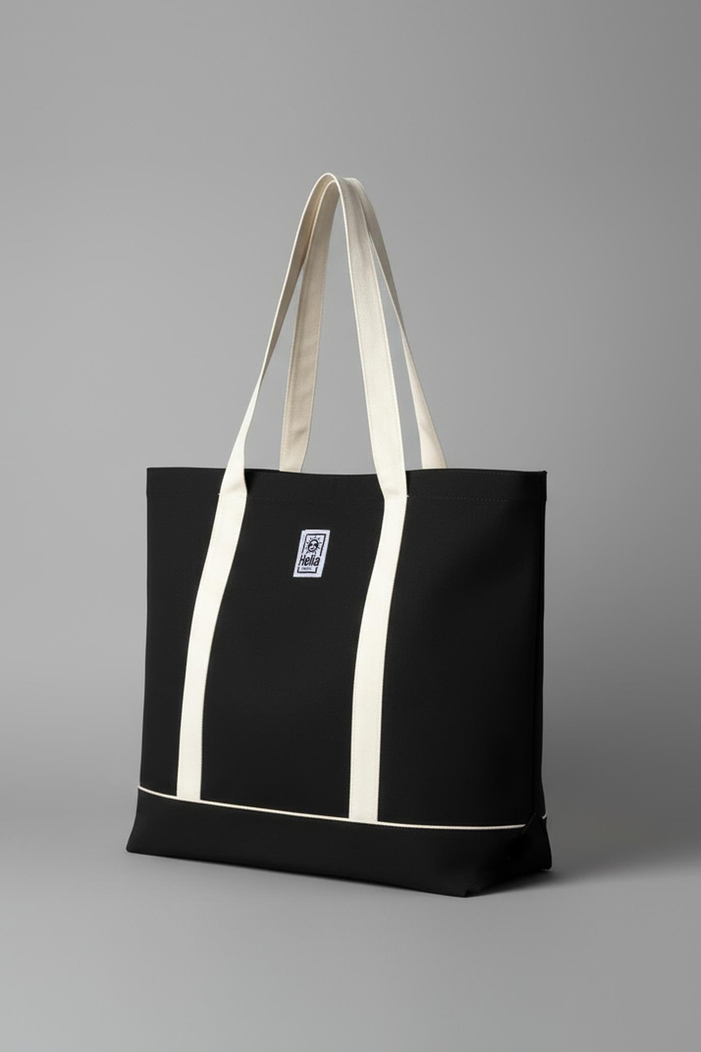 HF Black Beach Bag