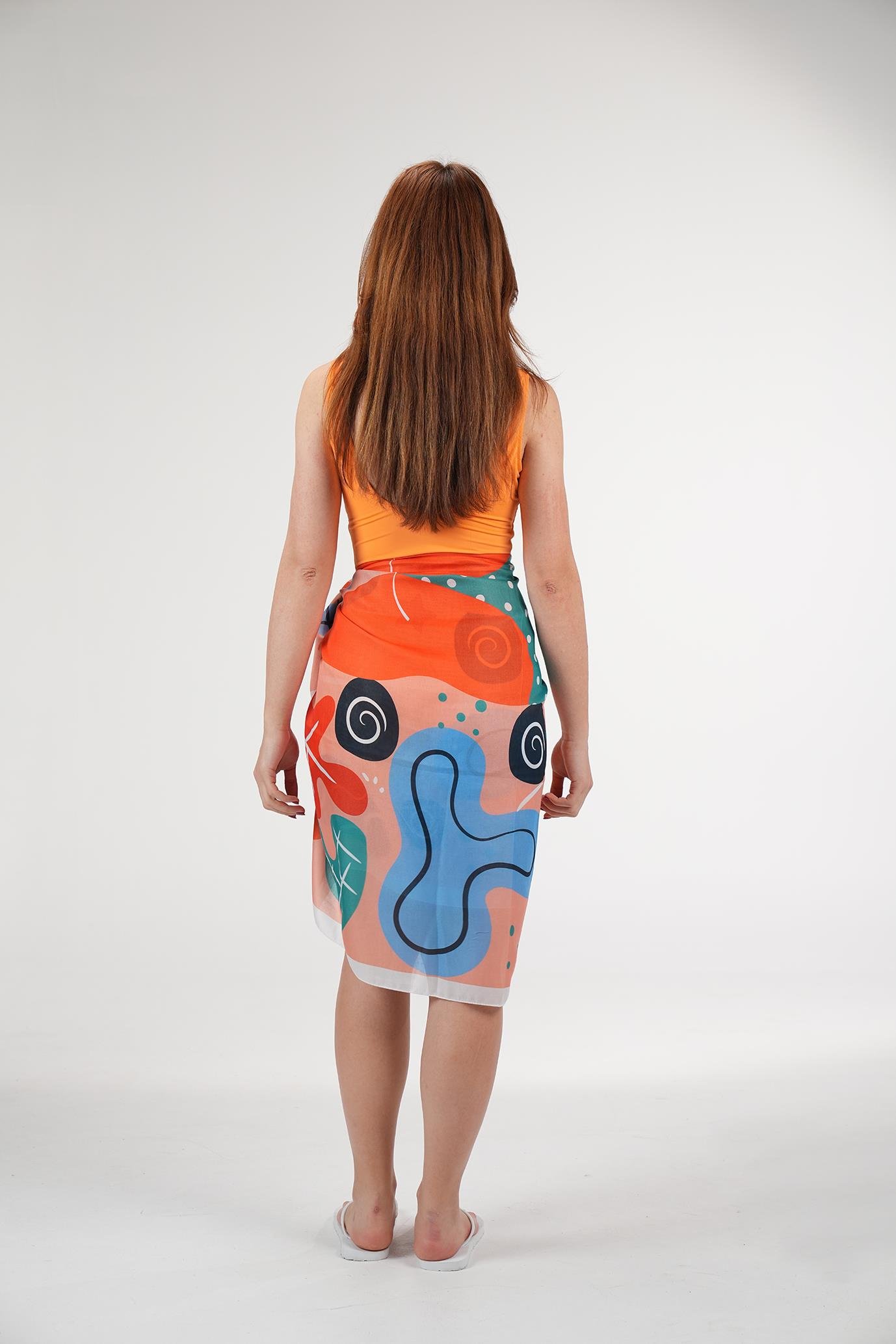 HF Coral Pareo