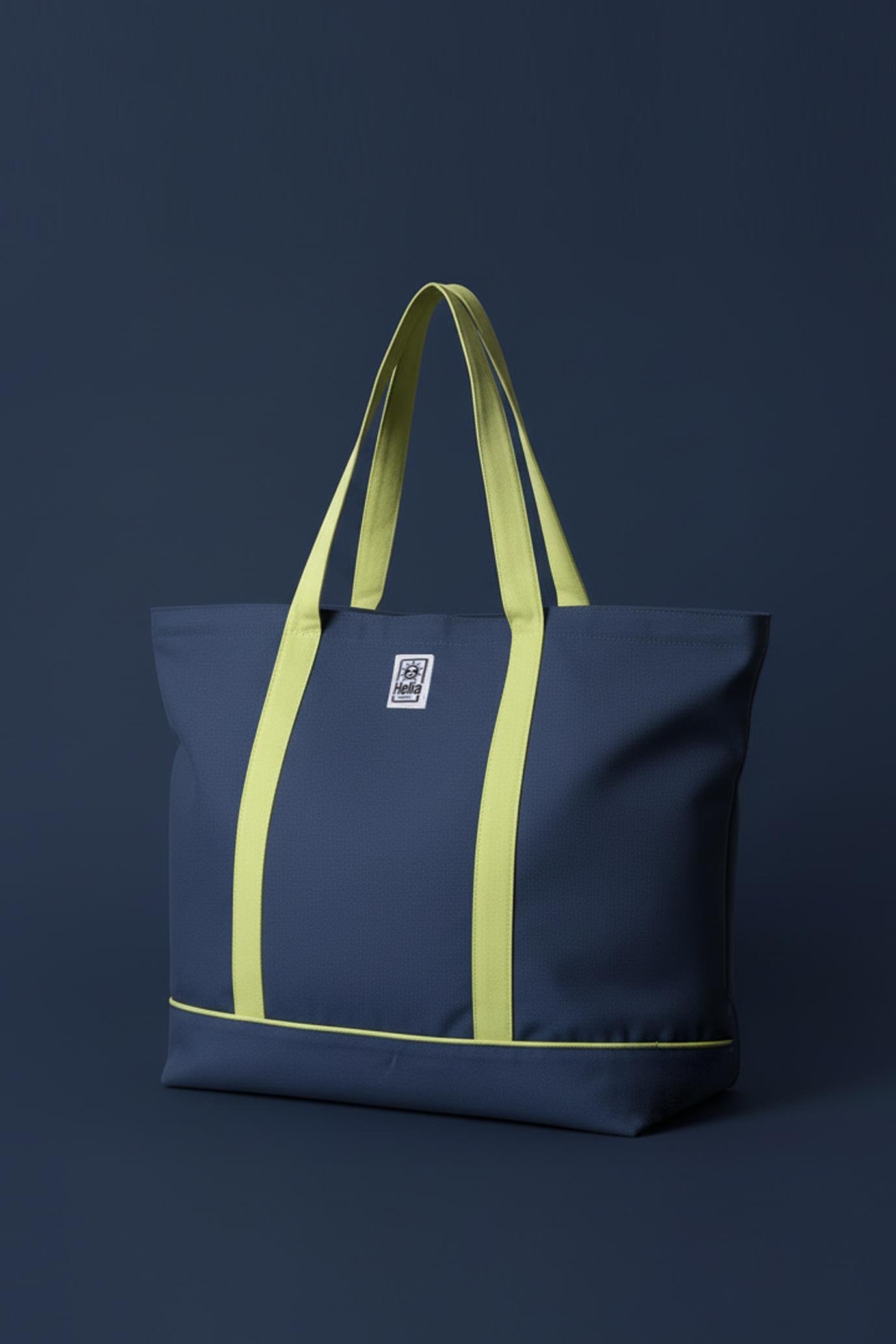 HF Dark Powder Blue Beach Bag