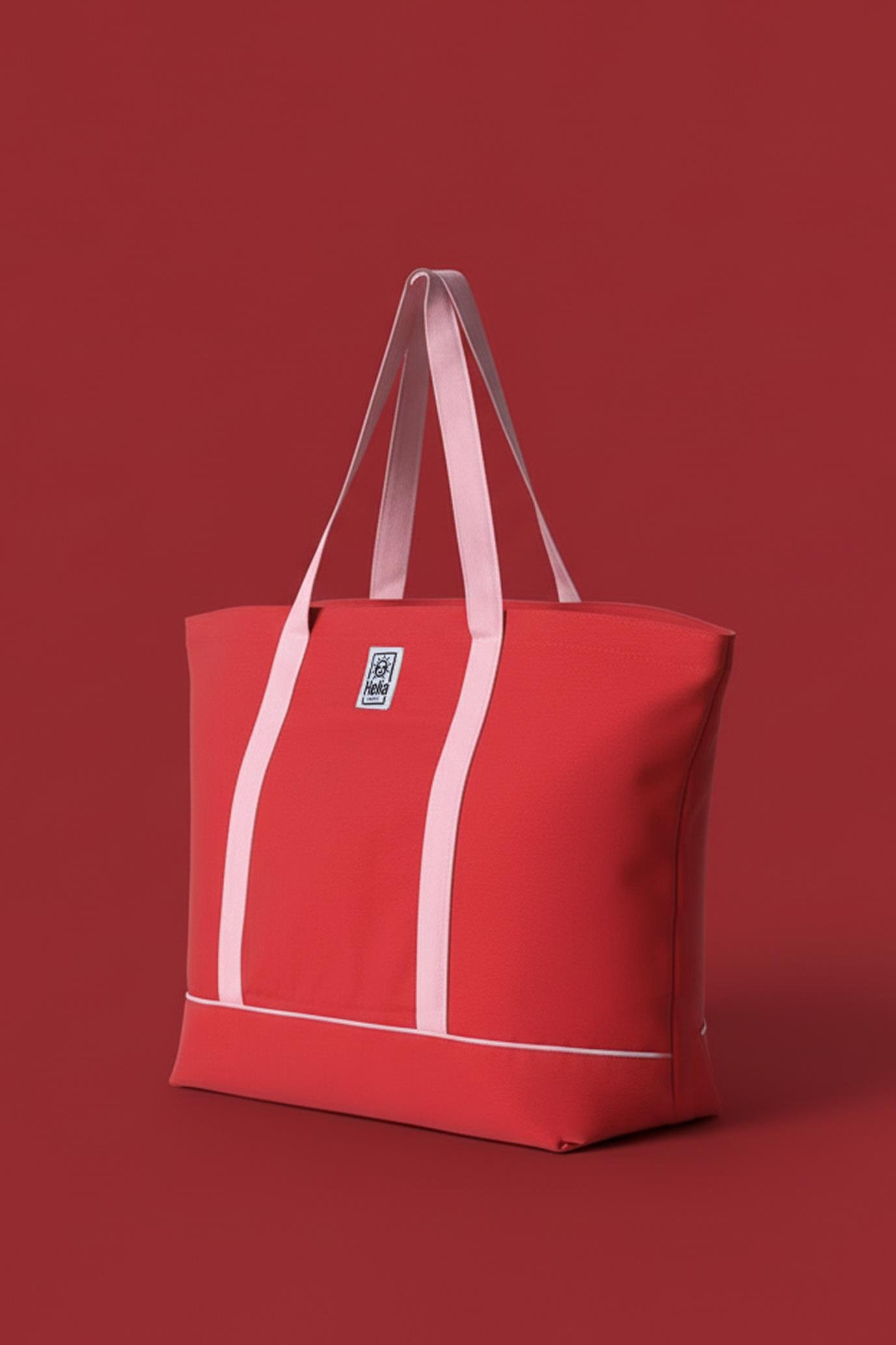 HF Gloss Red Beach Bag