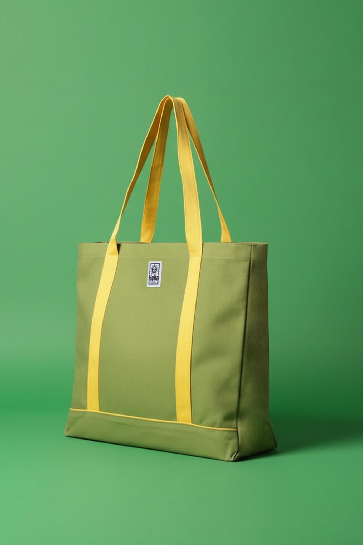HF Lime Green Beach Bag