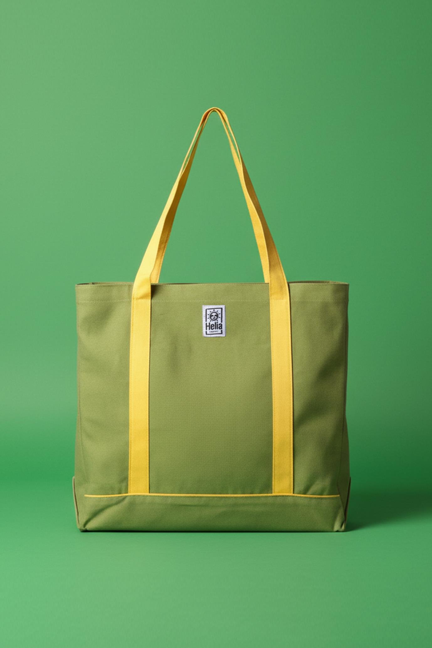 HF Lime Green Beach Bag
