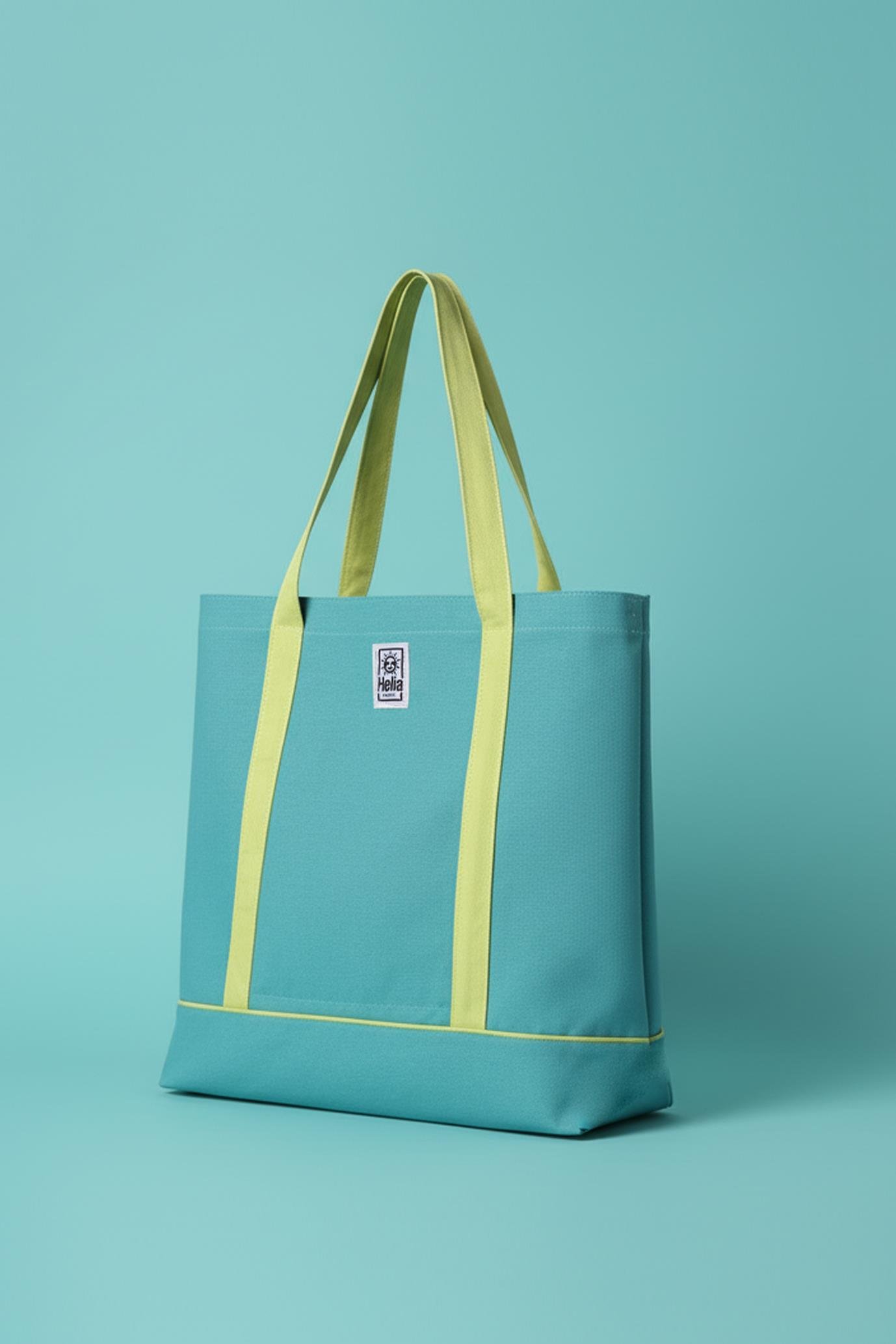 HF Medium Cyan Beach Bag