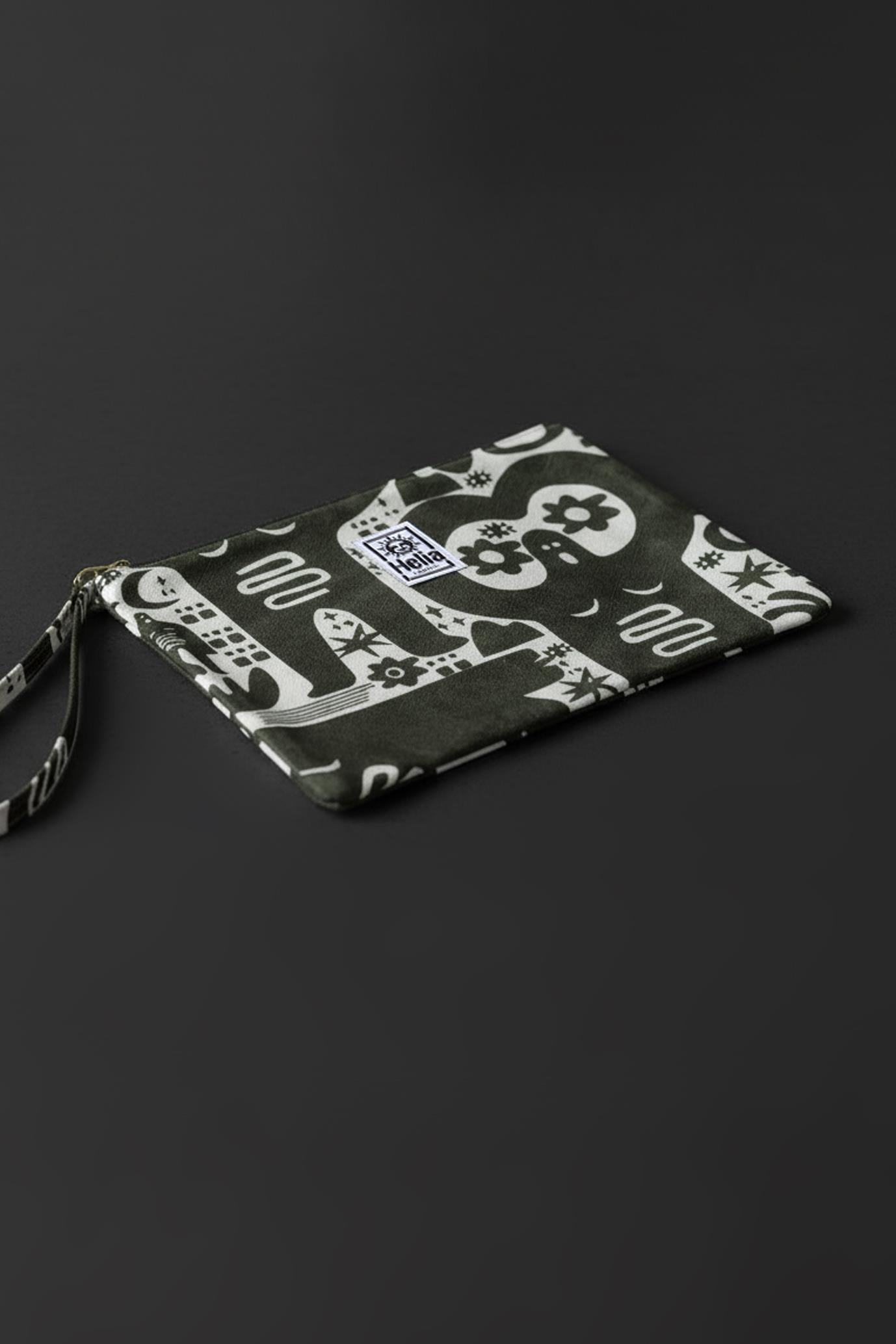 HF Midnight Clutch Bag