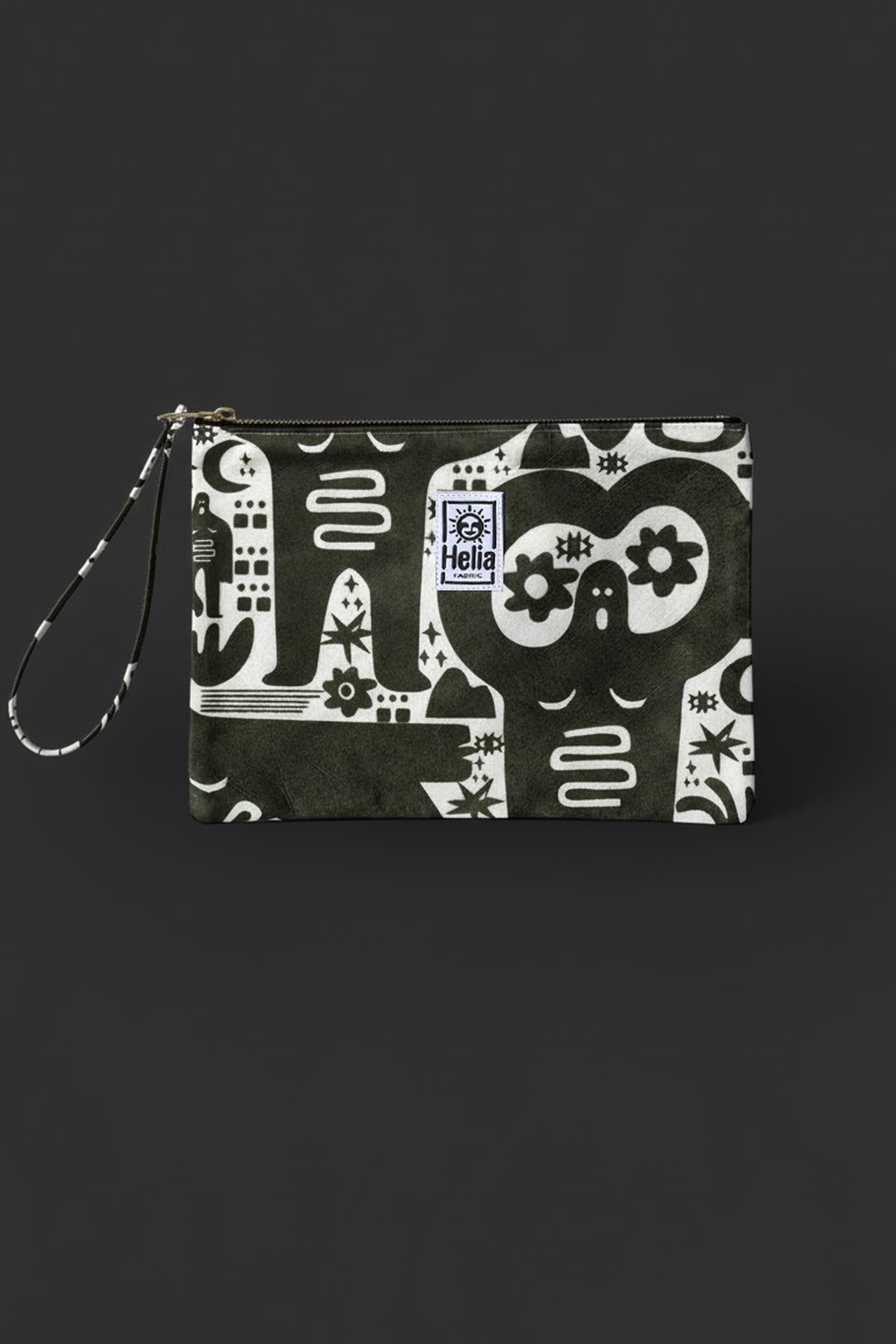 HF Midnight Clutch Bag