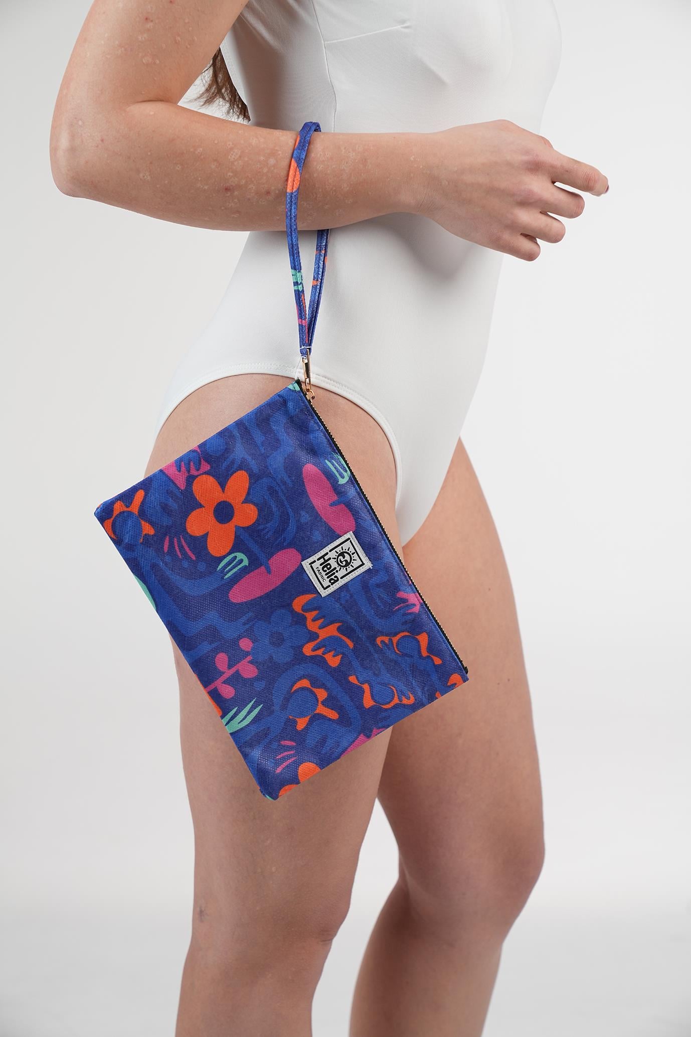 HF Orchid Clutch Bag