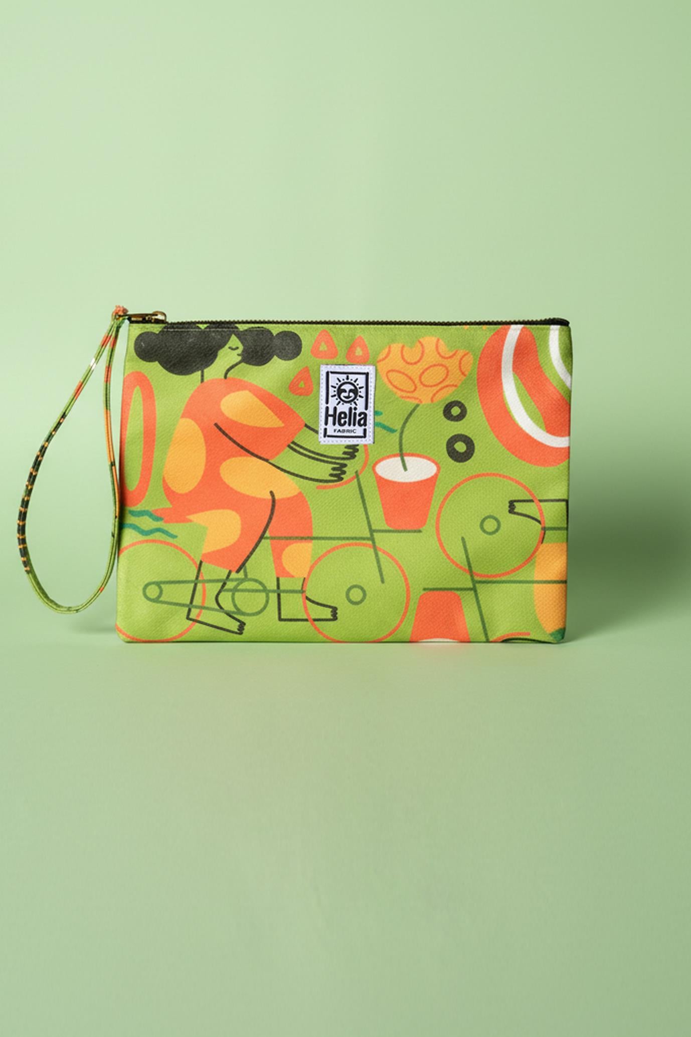 HF Parakeet Clutch Bag