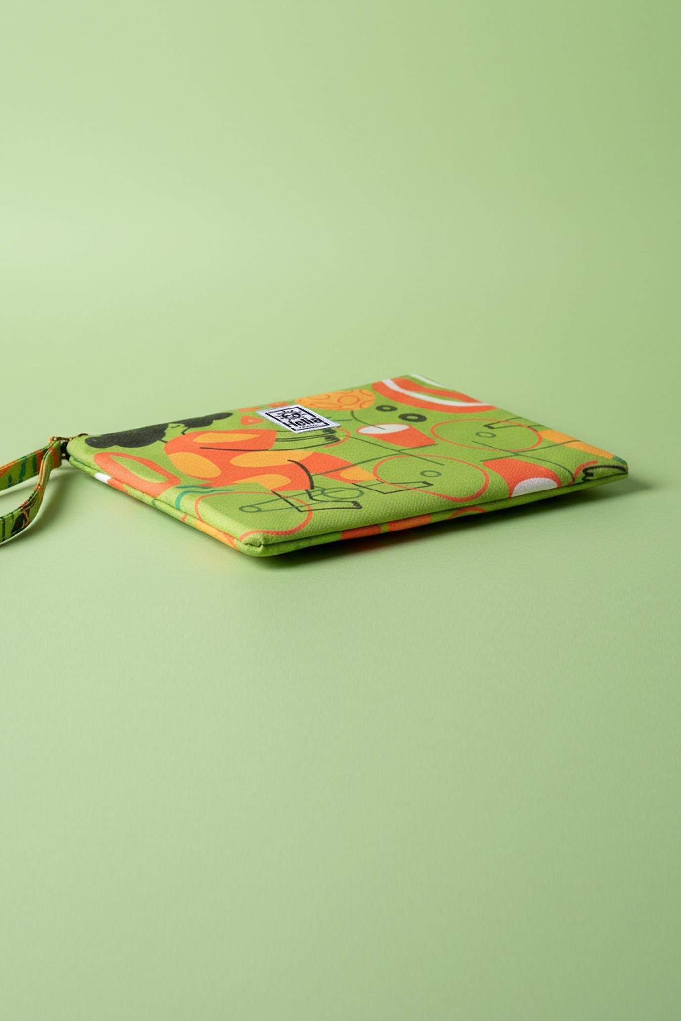 HF Parakeet Clutch Bag
