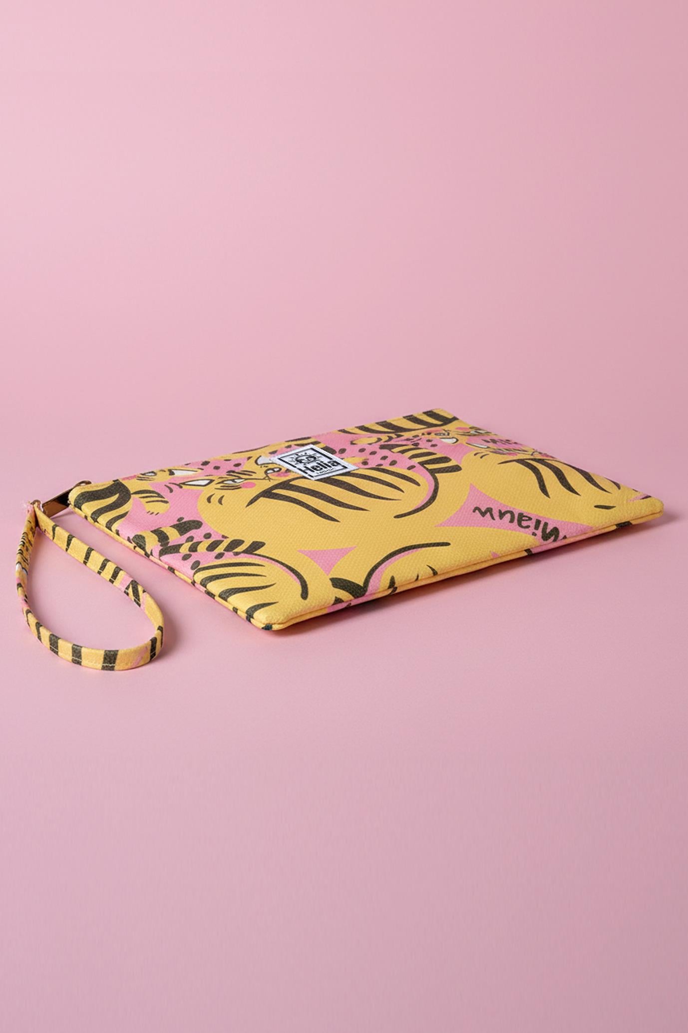 HF Pink Clutch Bag