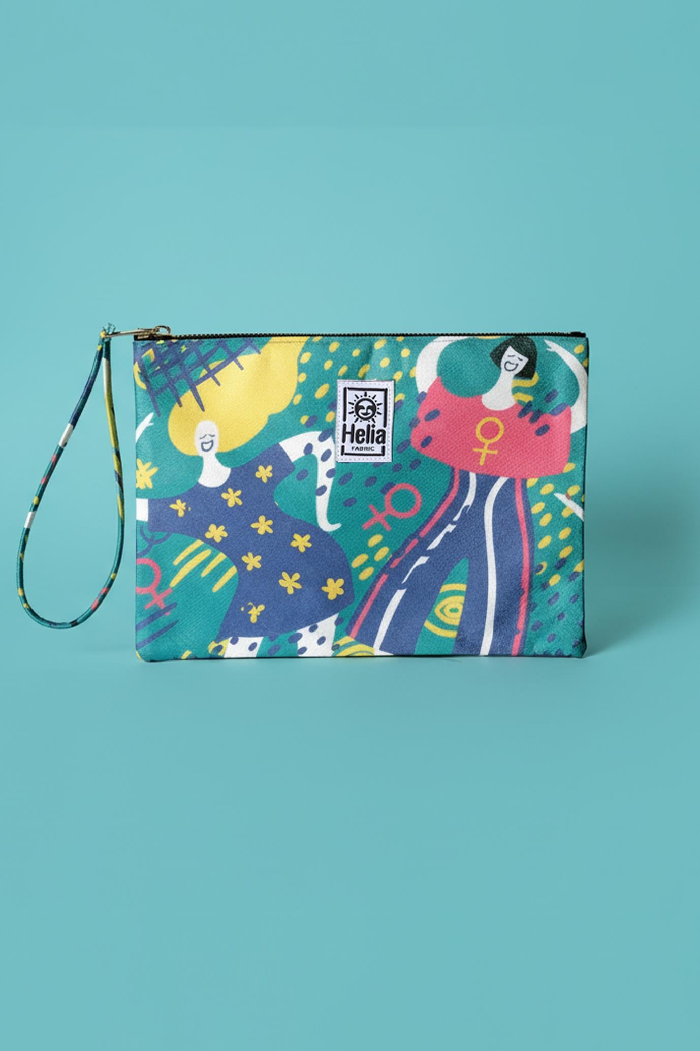 HF Sapphire Clutch Bag