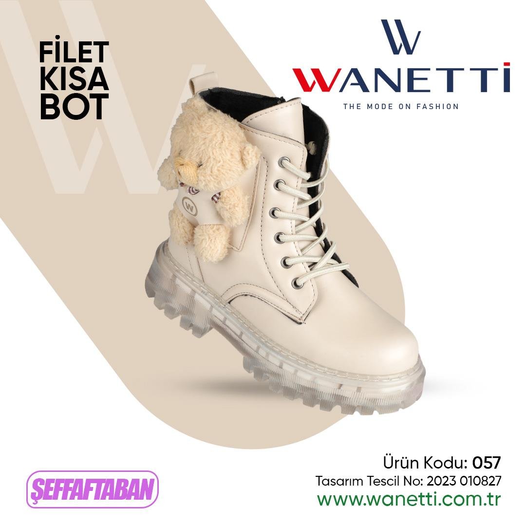 057 Şeffaf Taban Ayıcıklı Filet Bot